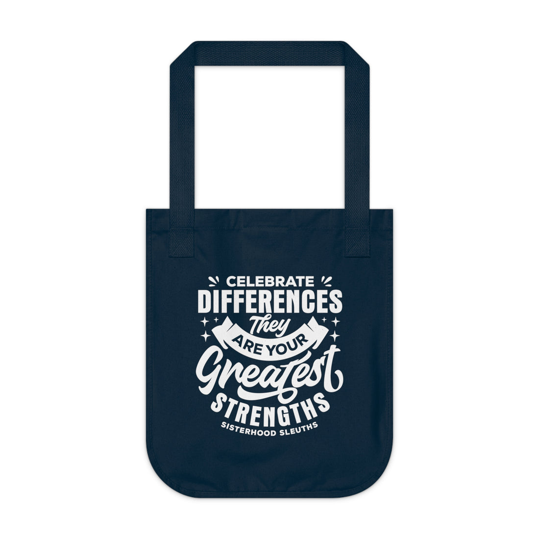 Celebrate Differences Tote Bag, Eco-Friendly Canvas Bag