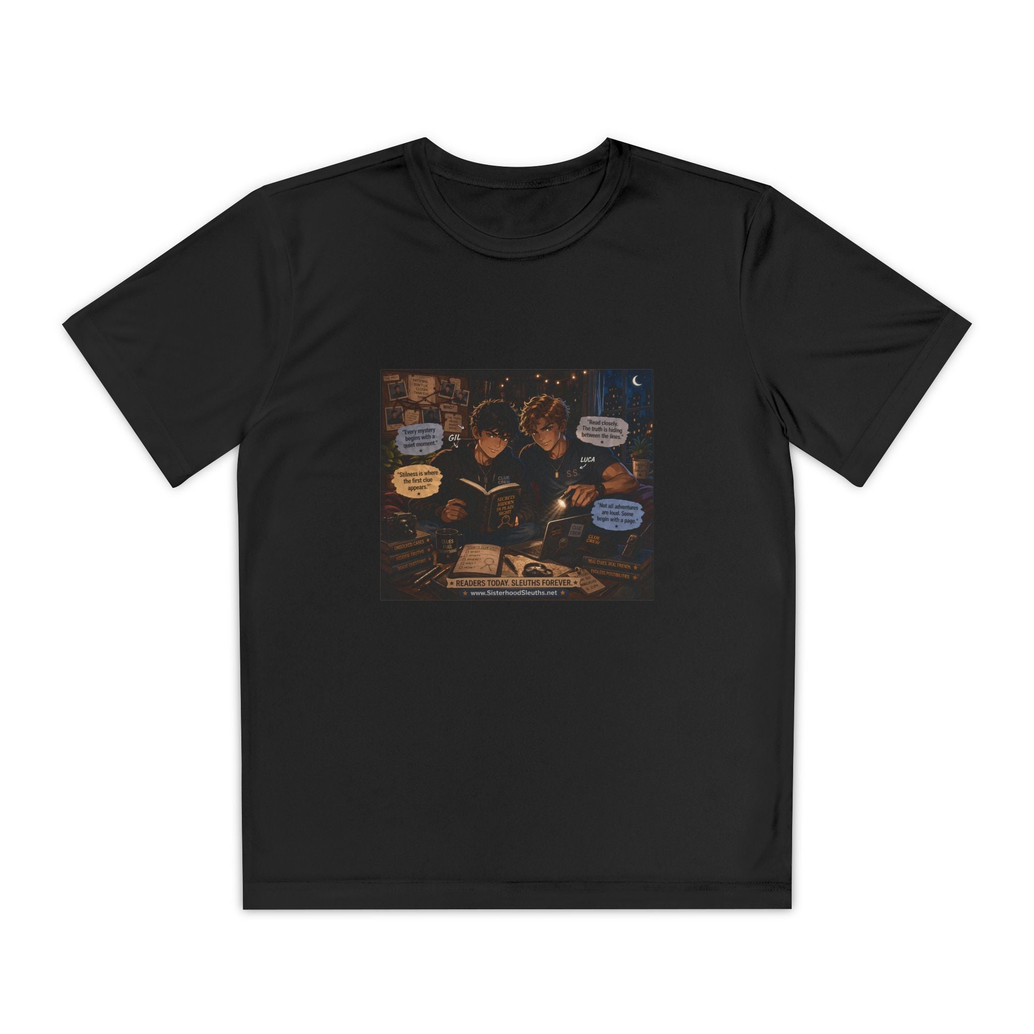 Youth Competitor Tee — Retro Comic Graphic T-Shirt