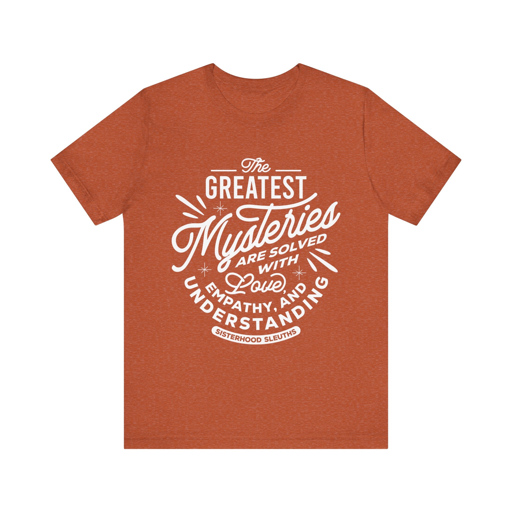 Empathy and Understanding Tee, Unisex Graphic Shirt, Motivational Quote T-Shirt