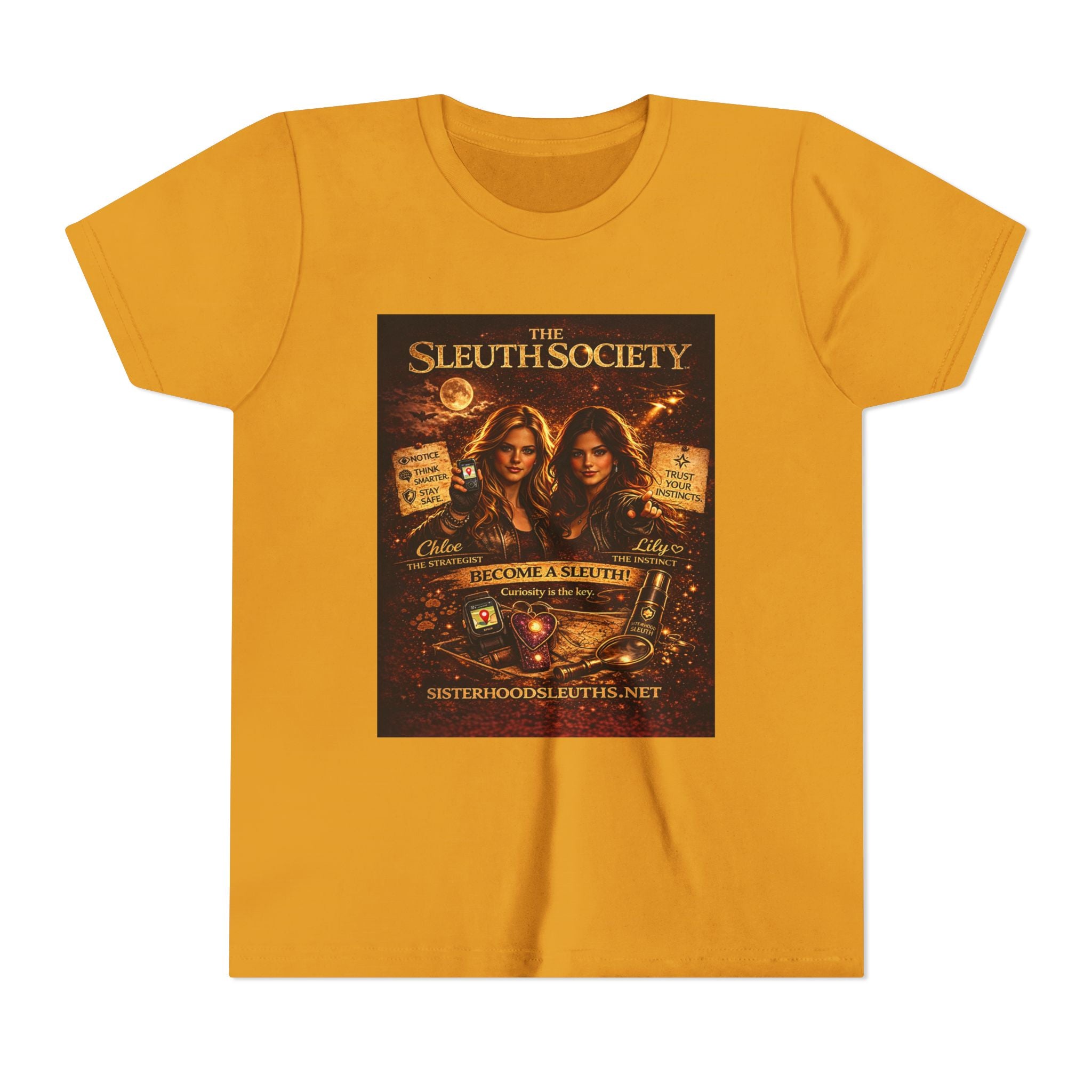 Youth Tee — The Sleuth Society Detective Club