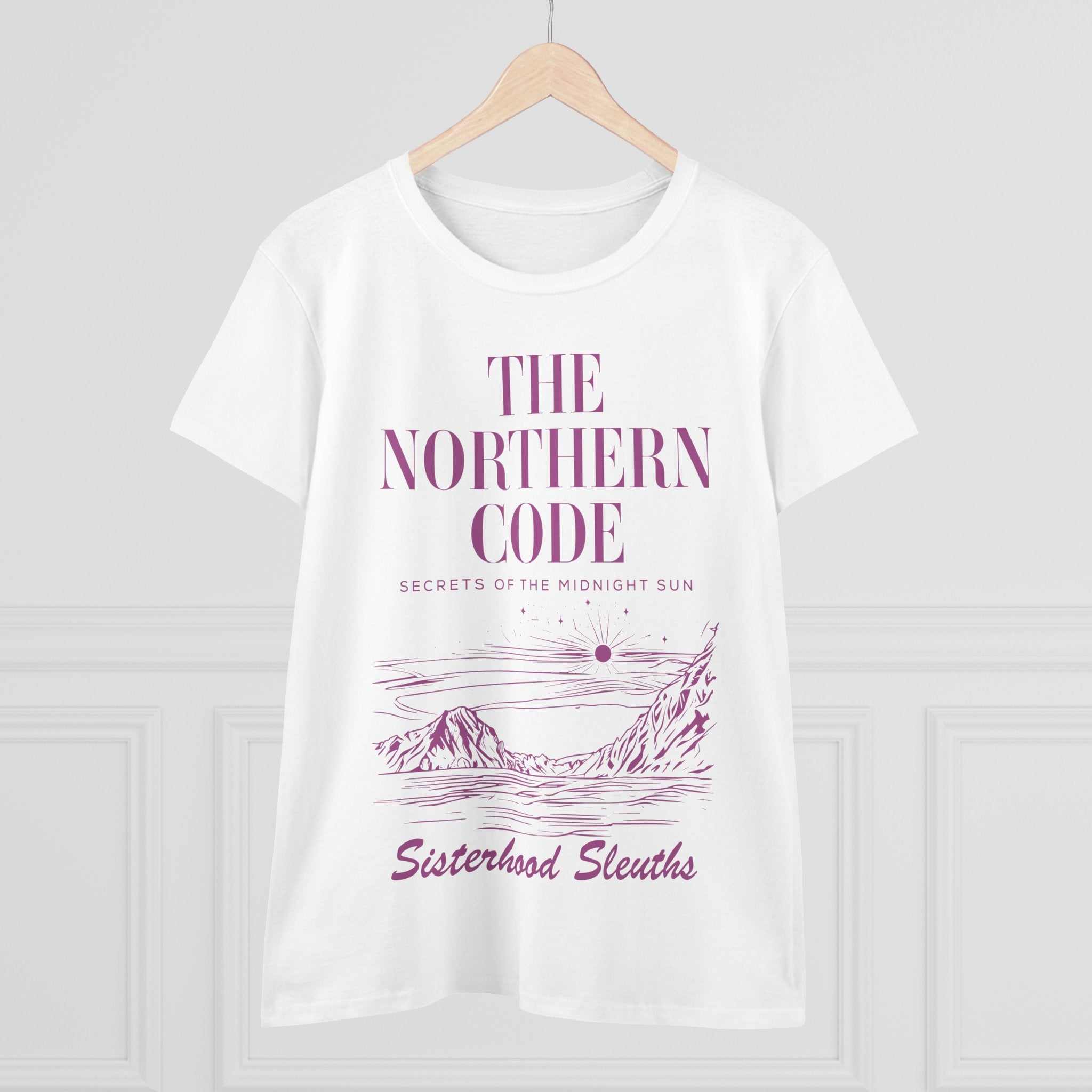 The Northern Code Tee — "Sisterhood Sleuths" Mystery Graphic Shirt
