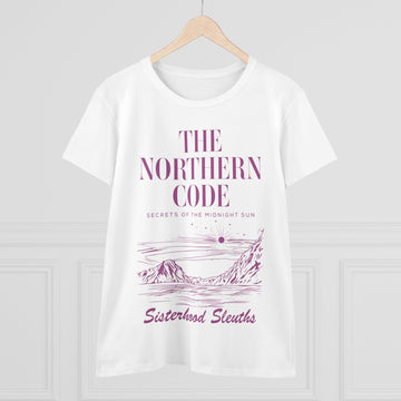The Northern Code Tee — "Sisterhood Sleuths" Mystery Graphic Shirt