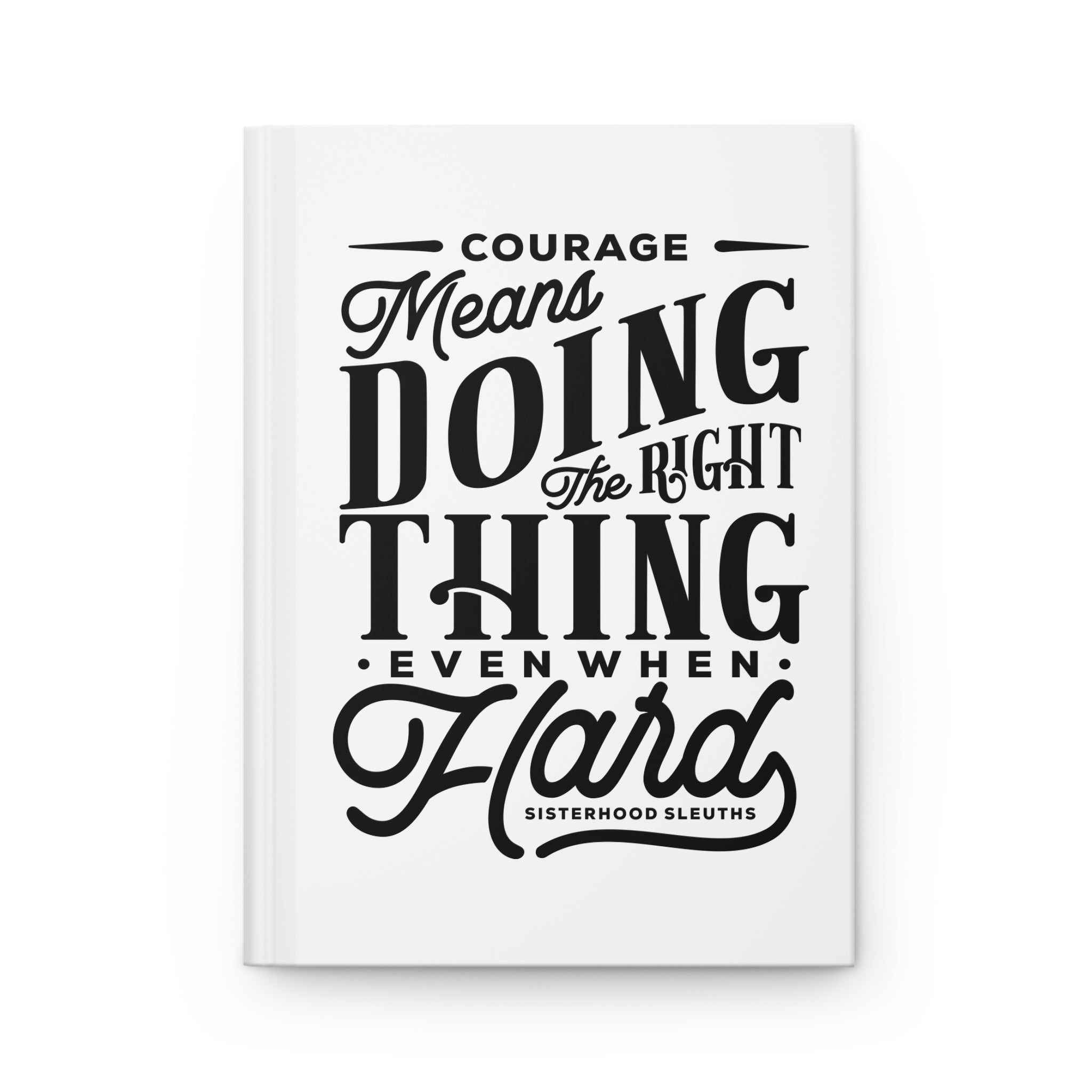 Empowering Hardcover Journal Perfect for Gifts, Journaling, School, Note-taking