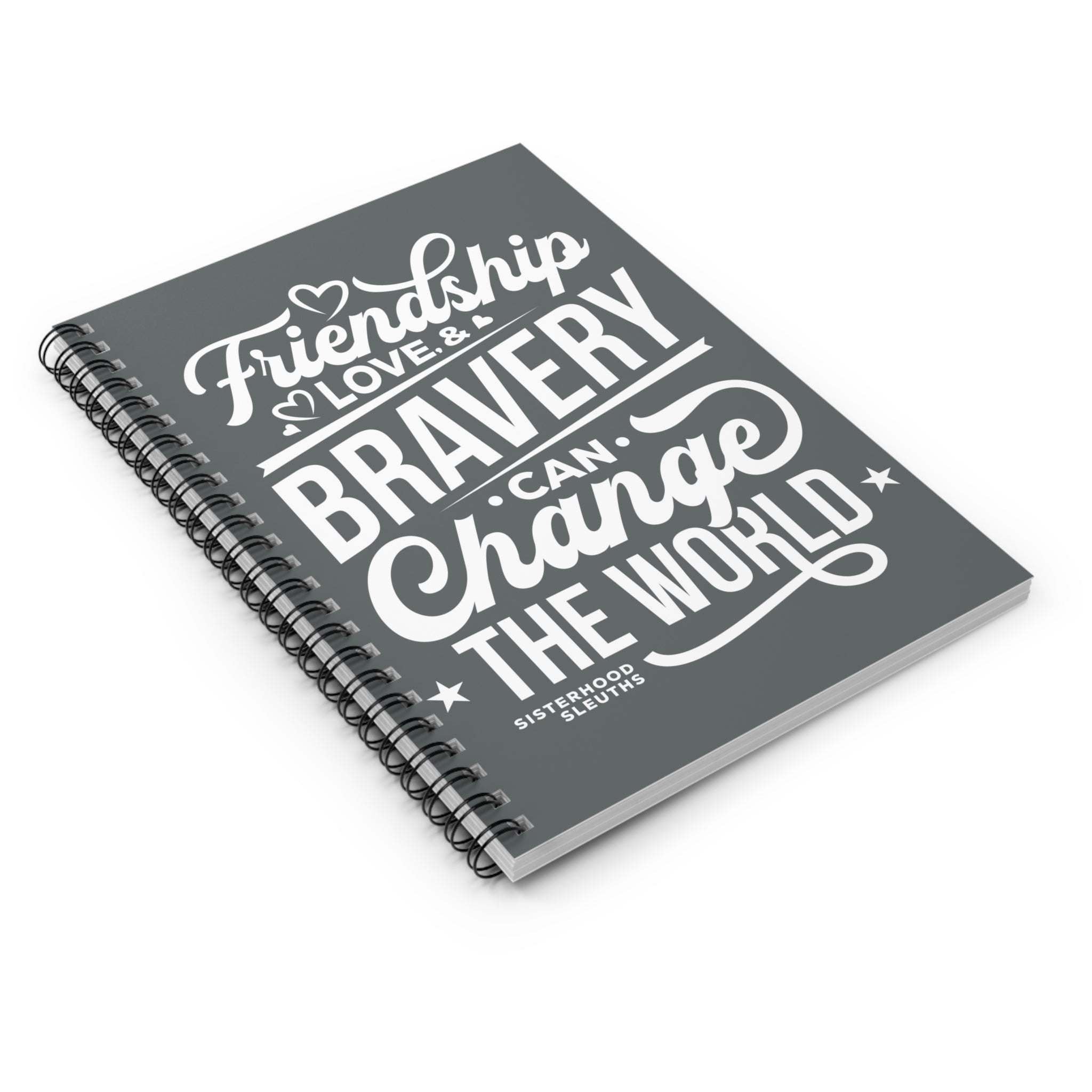 Empowering Spiral Notebook - Motivational Journal & Gift