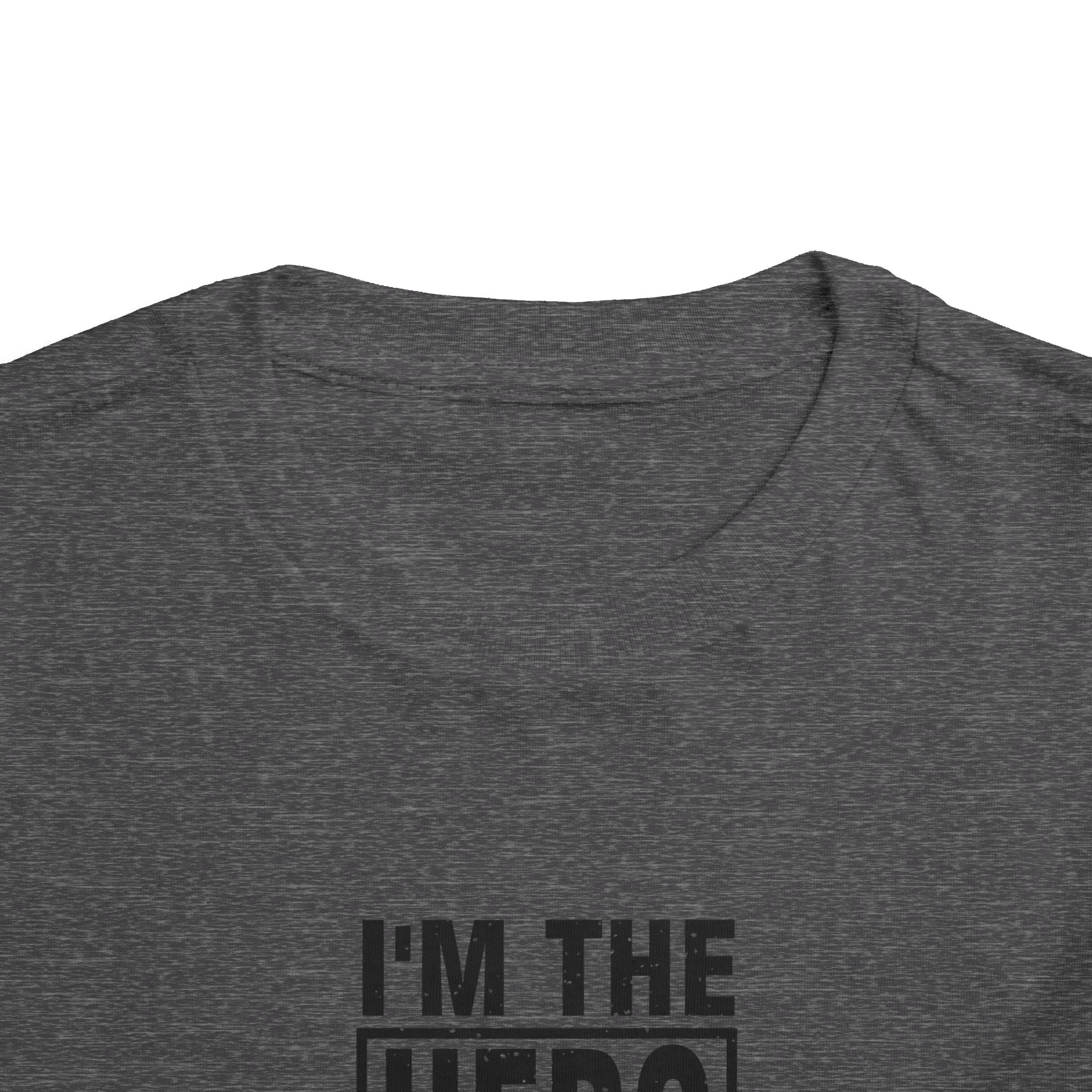 Toddler Tee — "I'm the Hero of My Own Story" Graphic Shirt