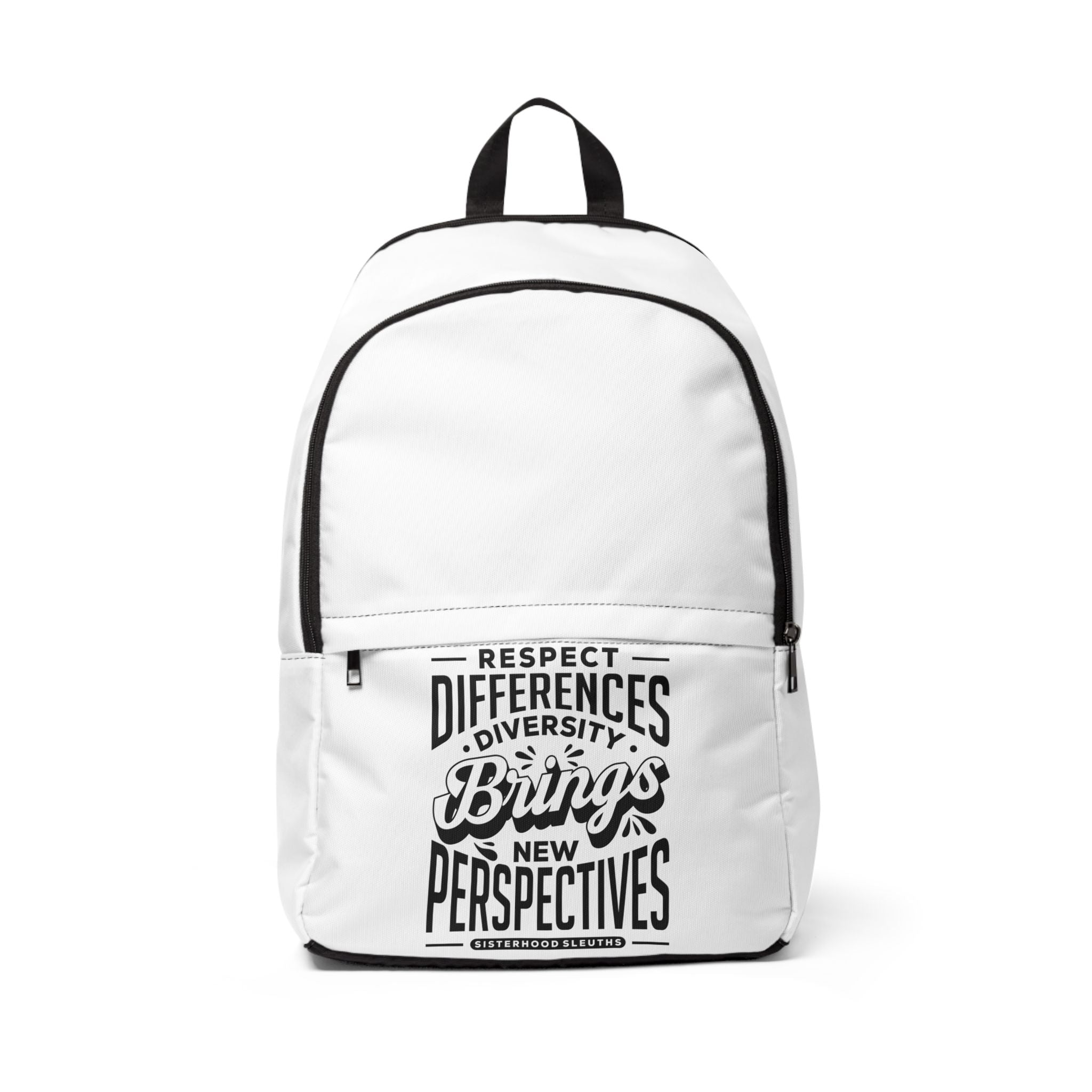 Respect Differences Diversity Brings New Perspectives - Backpack