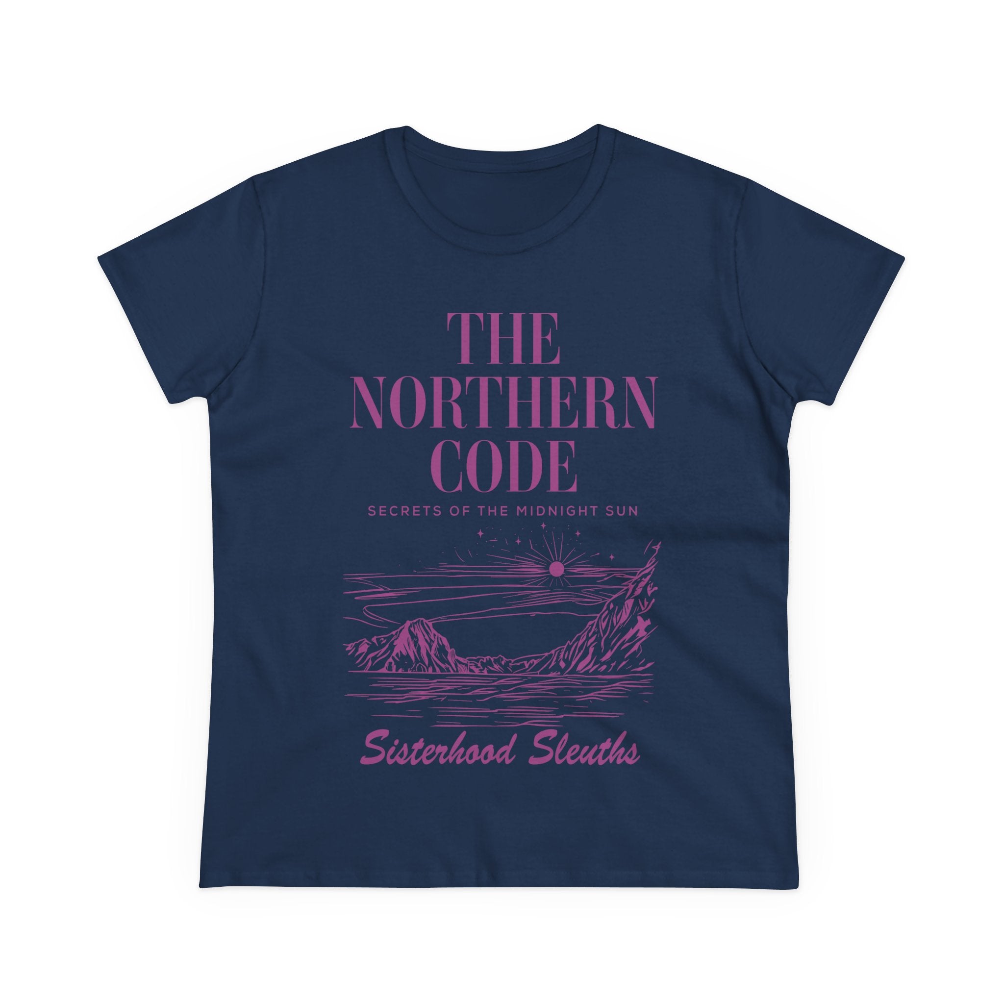 The Northern Code Tee — "Sisterhood Sleuths" Mystery Graphic Shirt