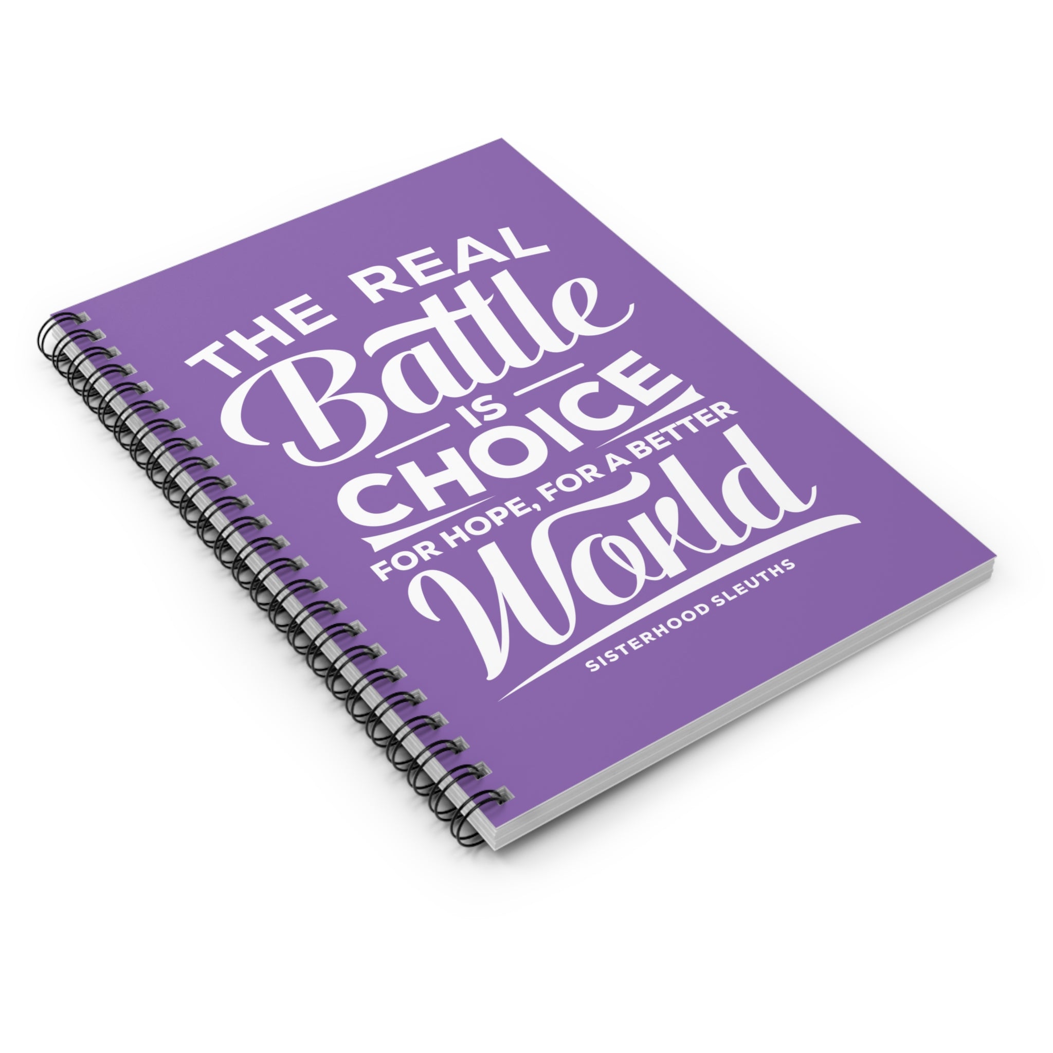 Empowering Spiral Notebook - Motivational Journal & Gift