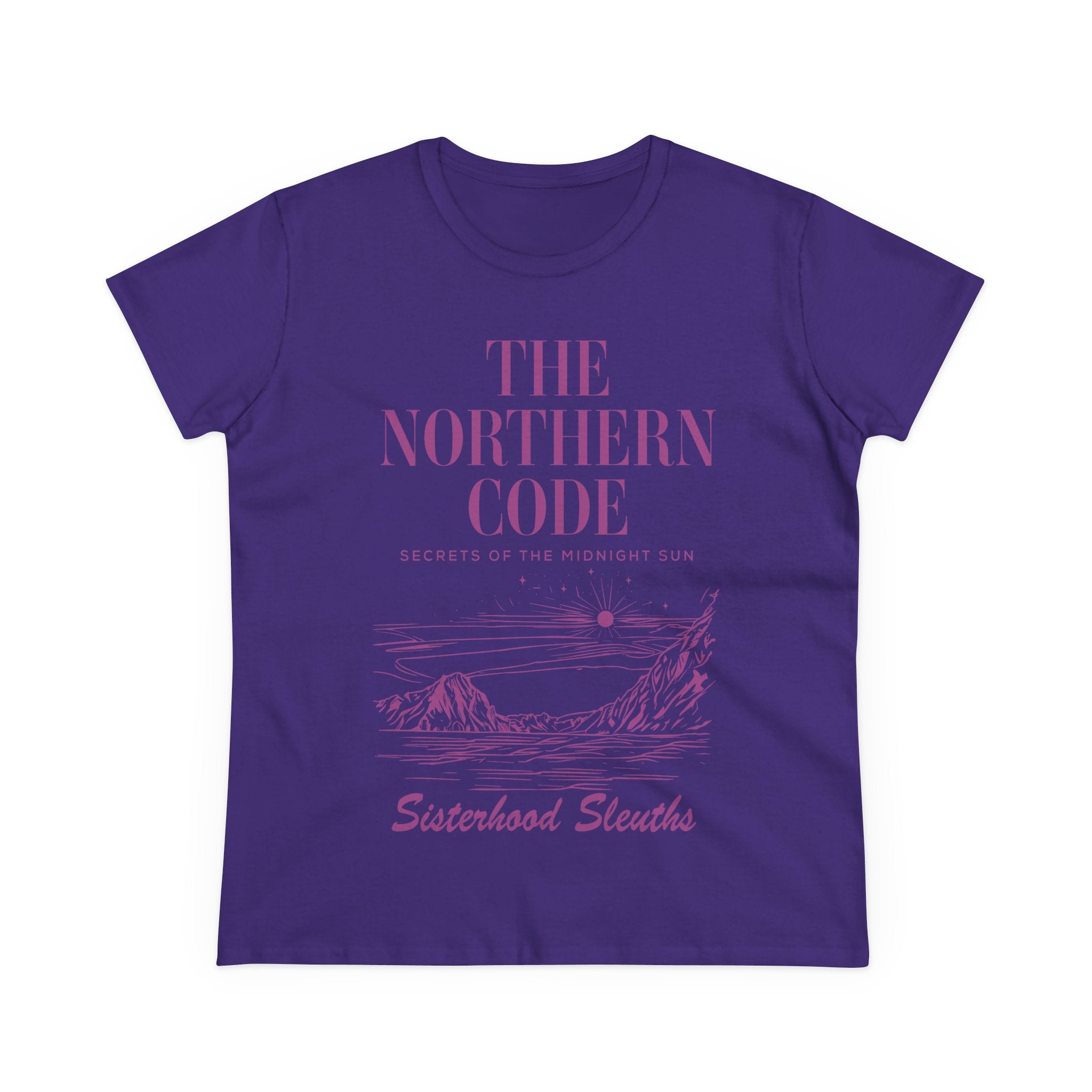 The Northern Code Tee — "Sisterhood Sleuths" Mystery Graphic Shirt