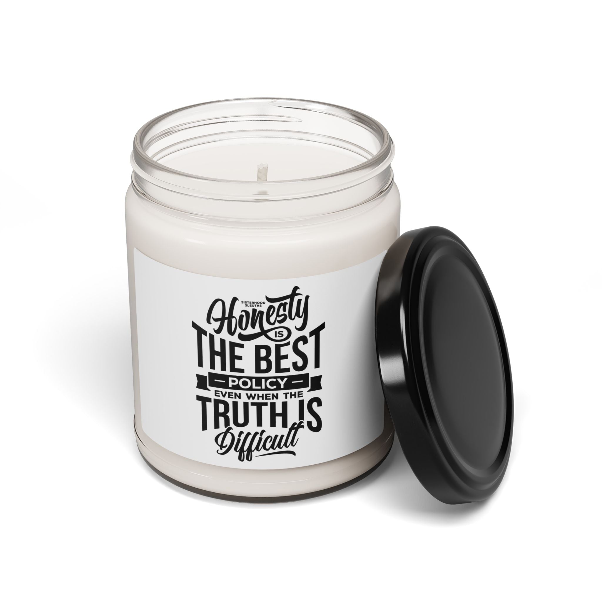 Honesty Is The Best Policy, Even When The Truth Is Difficult - Soy Candle