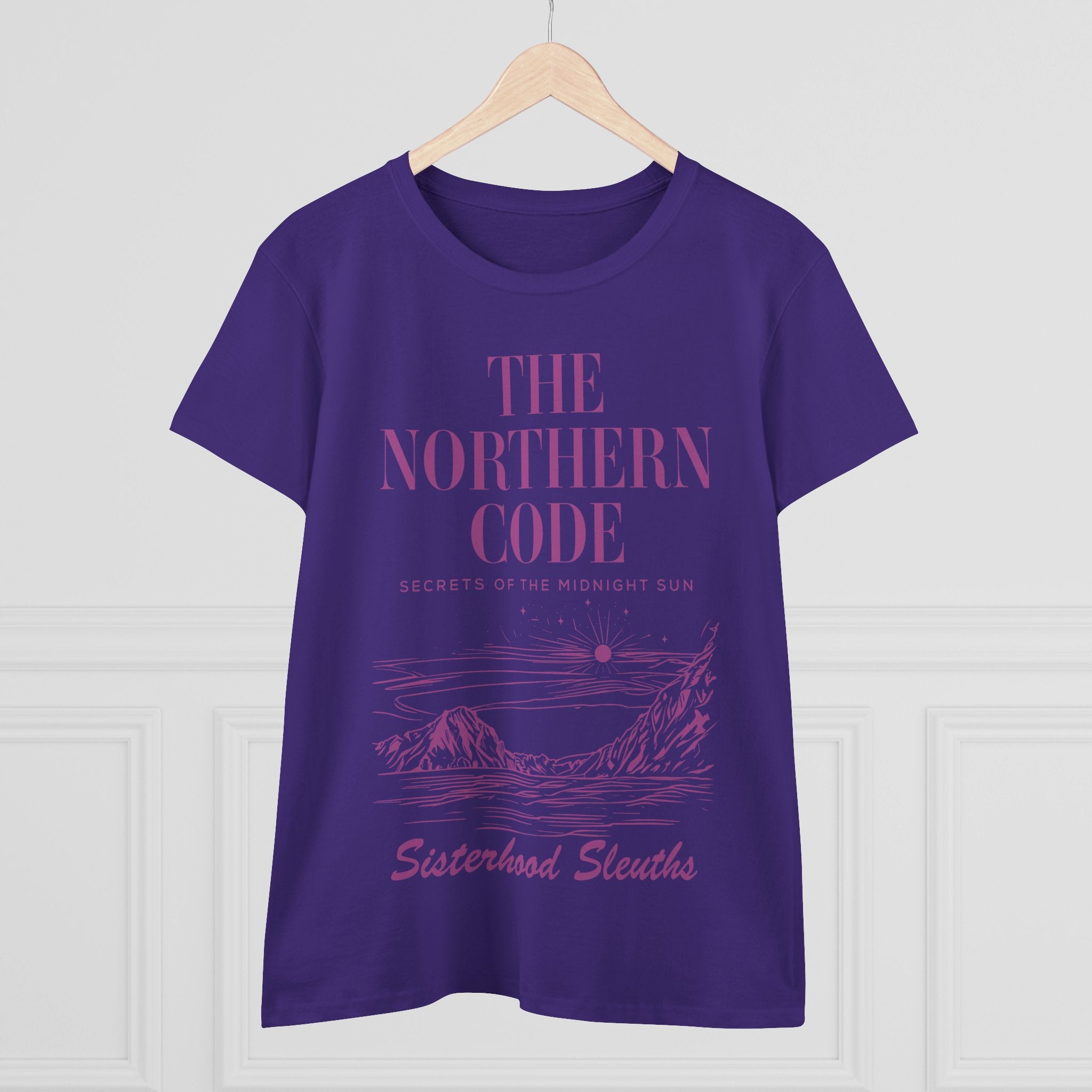The Northern Code Tee — "Sisterhood Sleuths" Mystery Graphic Shirt