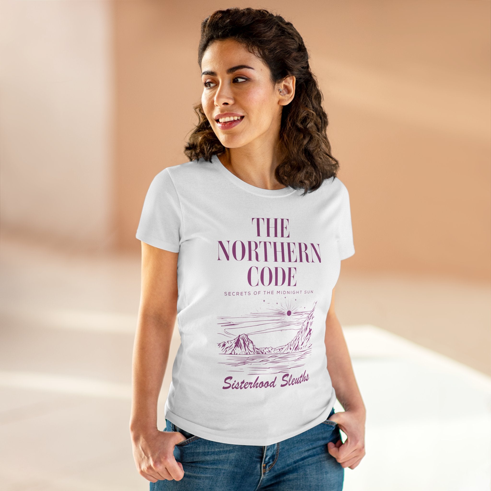 The Northern Code Tee — "Sisterhood Sleuths" Mystery Graphic Shirt