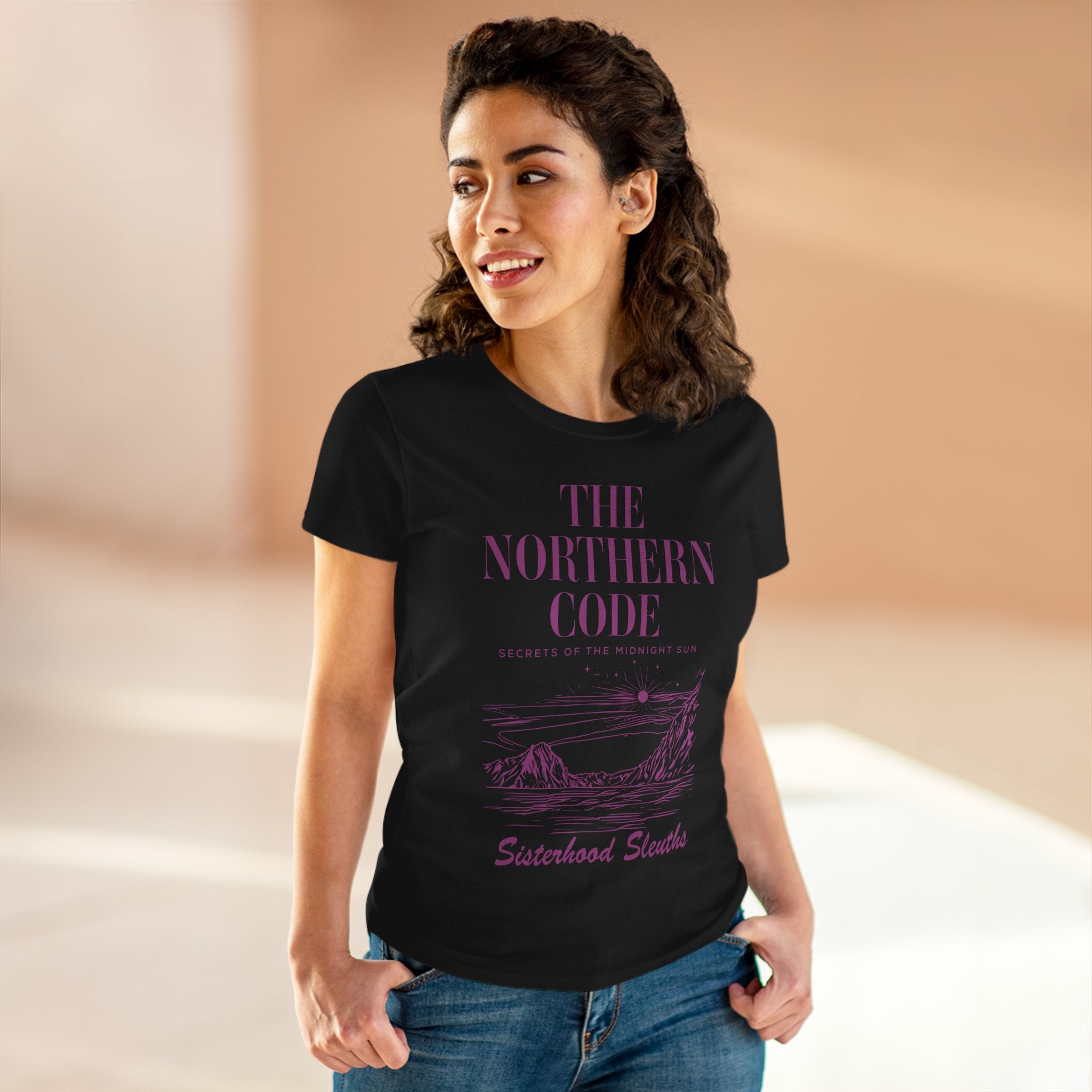 The Northern Code Tee — "Sisterhood Sleuths" Mystery Graphic Shirt