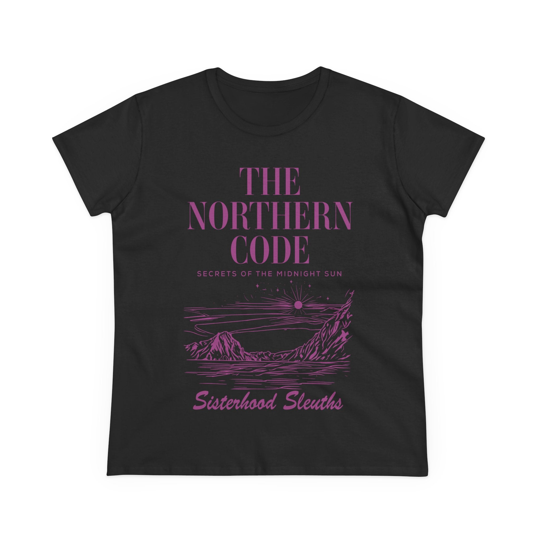 The Northern Code Tee — "Sisterhood Sleuths" Mystery Graphic Shirt
