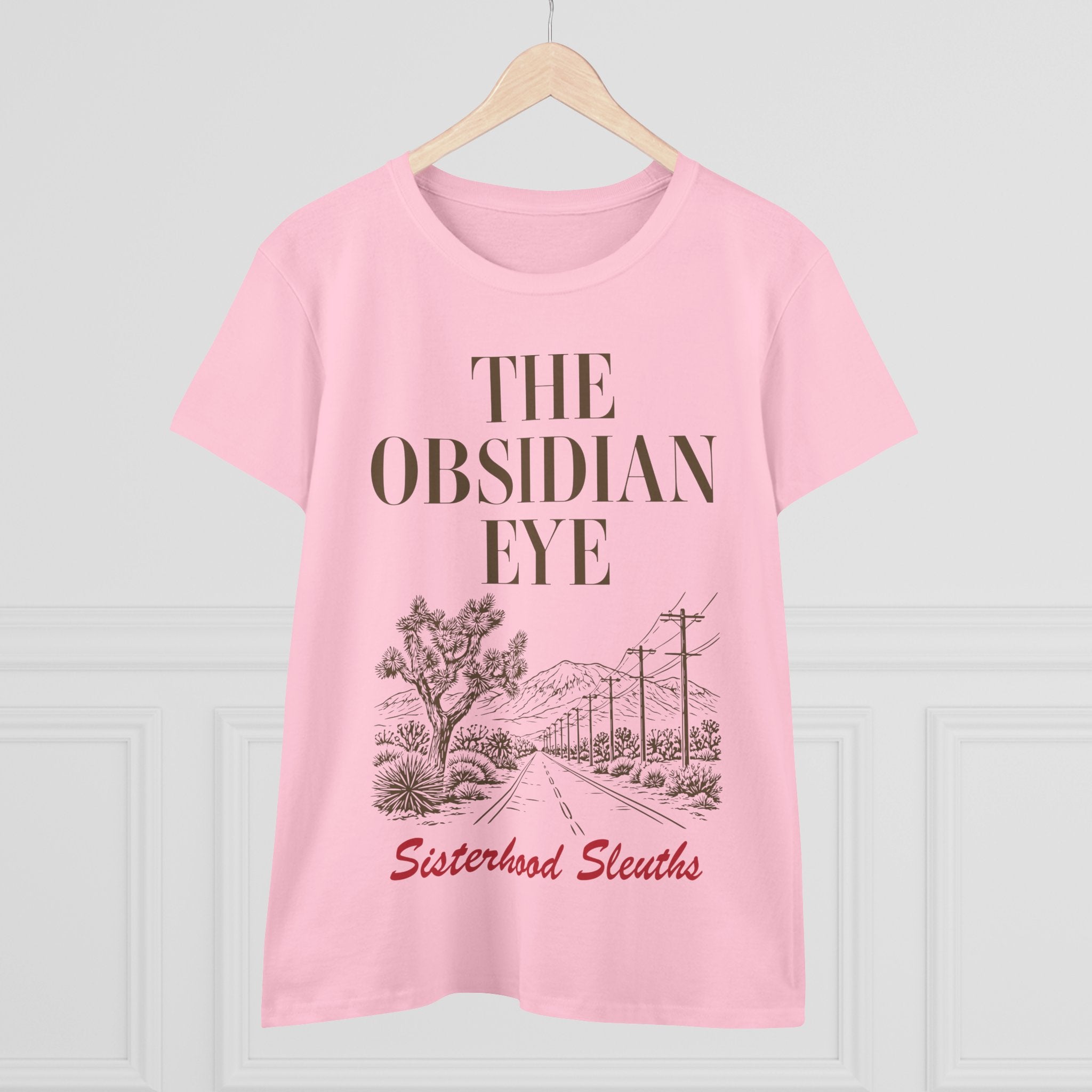 The Obsidian Eye Tee — Sisterhood Sleuths Vintage Desert Mystery T-Shirt