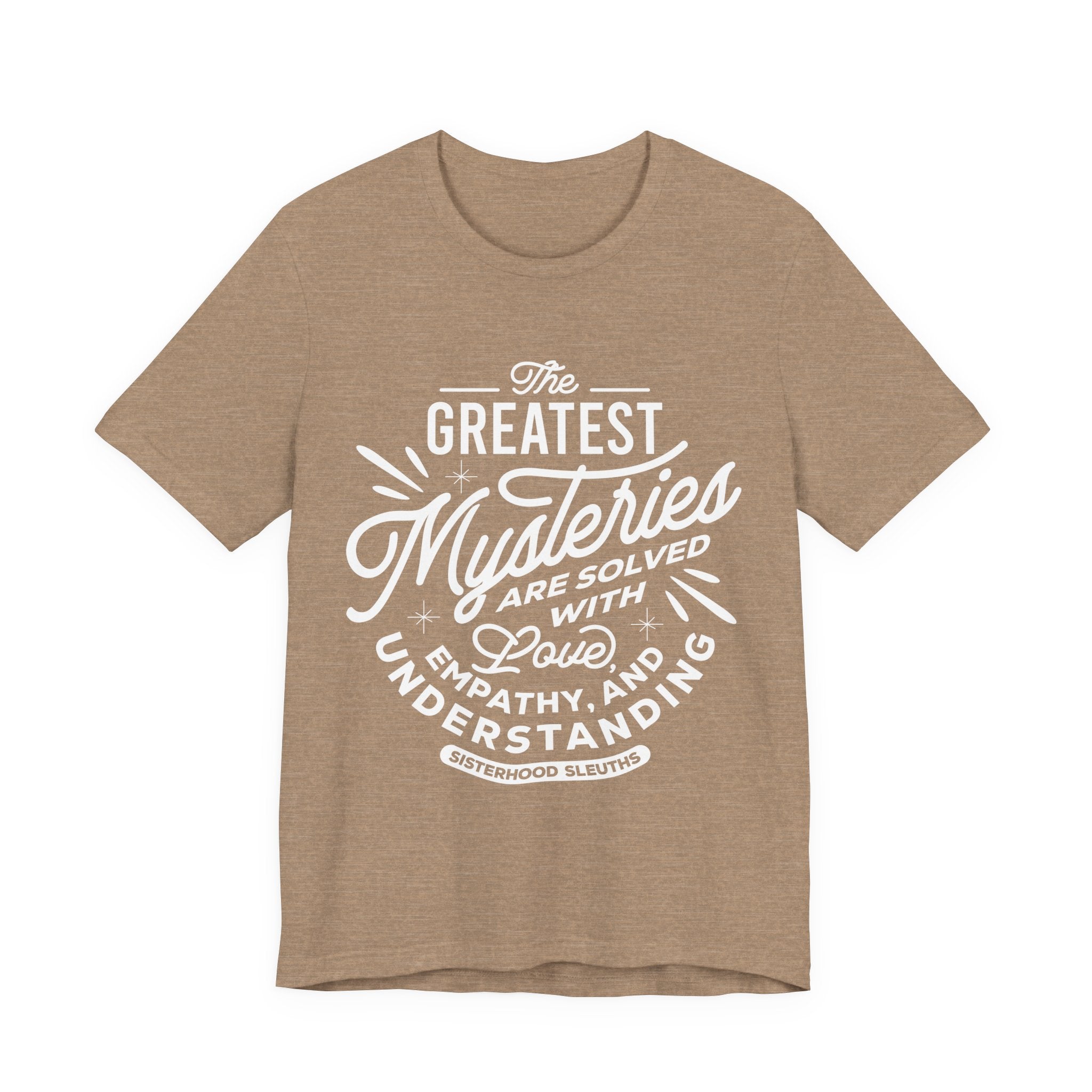 Empathy and Understanding Tee, Unisex Graphic Shirt, Motivational Quote T-Shirt