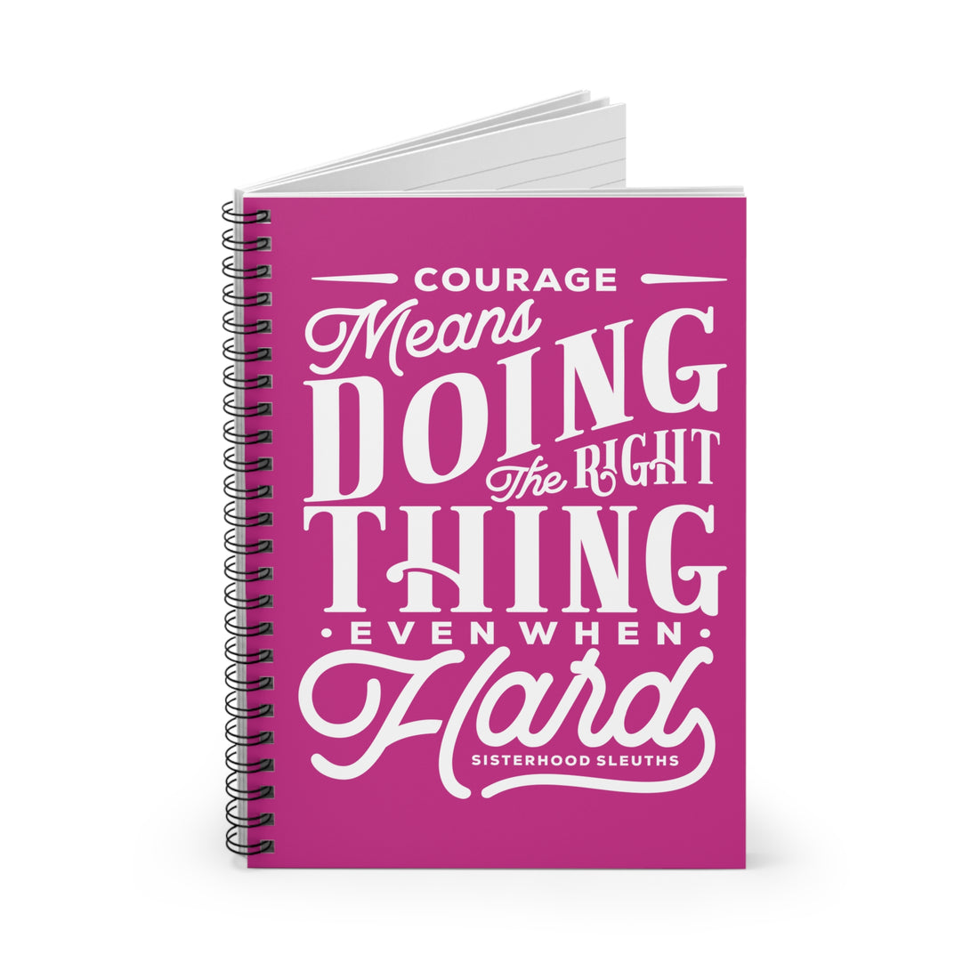 Empowering Spiral Notebook - Motivational Journal & Gift