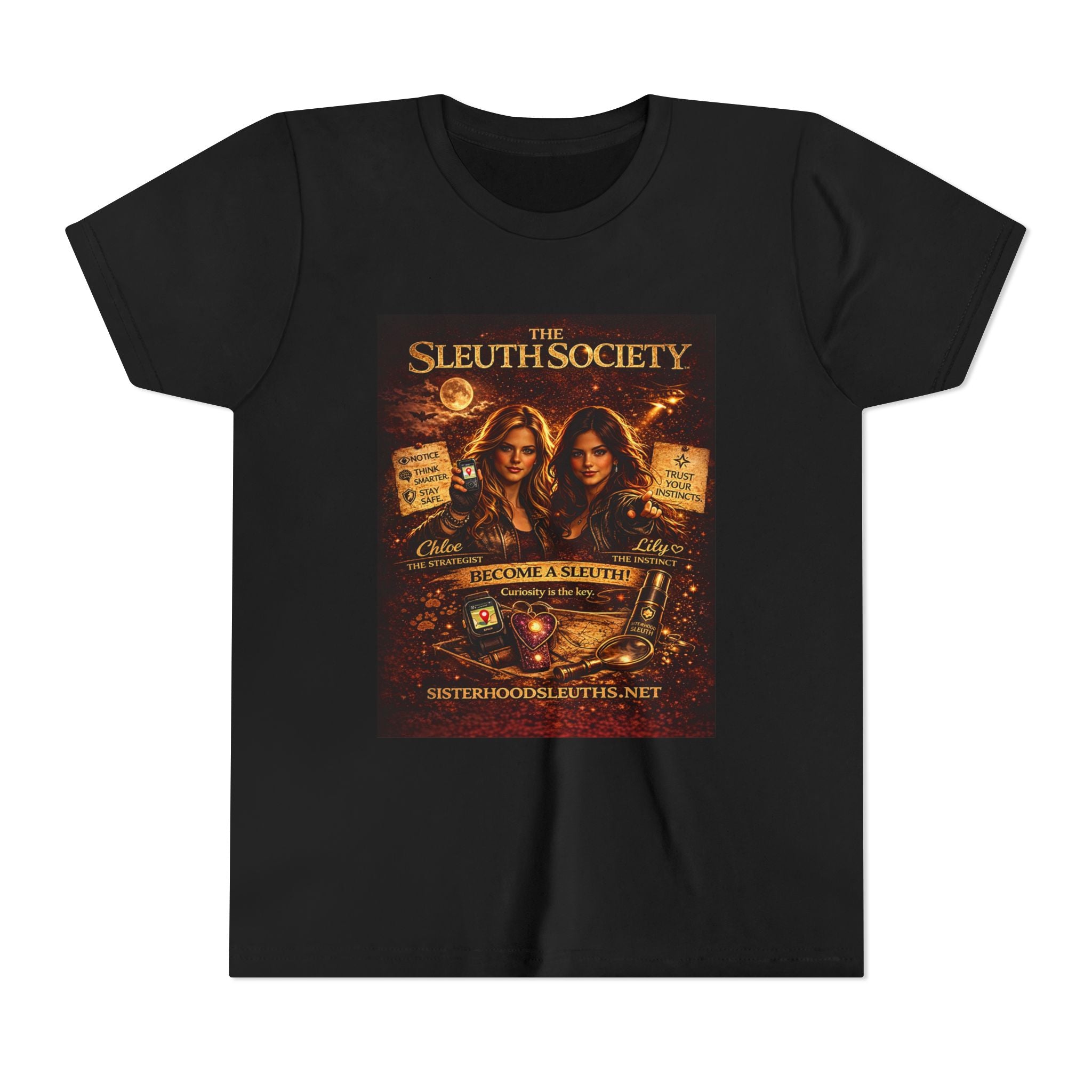 Youth Tee — The Sleuth Society Detective Club
