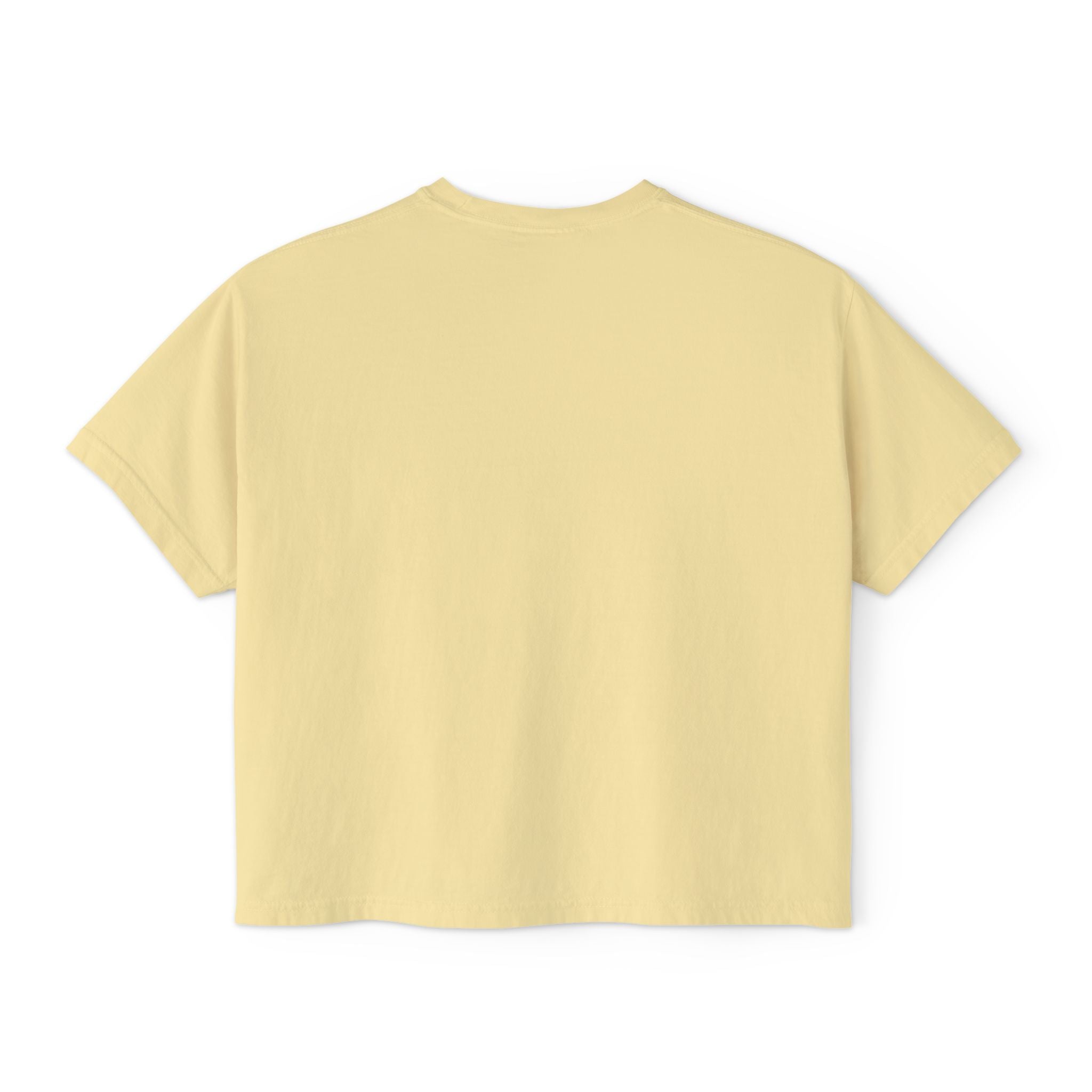Friendship & Bravery Boxy Tee — "Friendship, Love & Bravery Can Change the World"