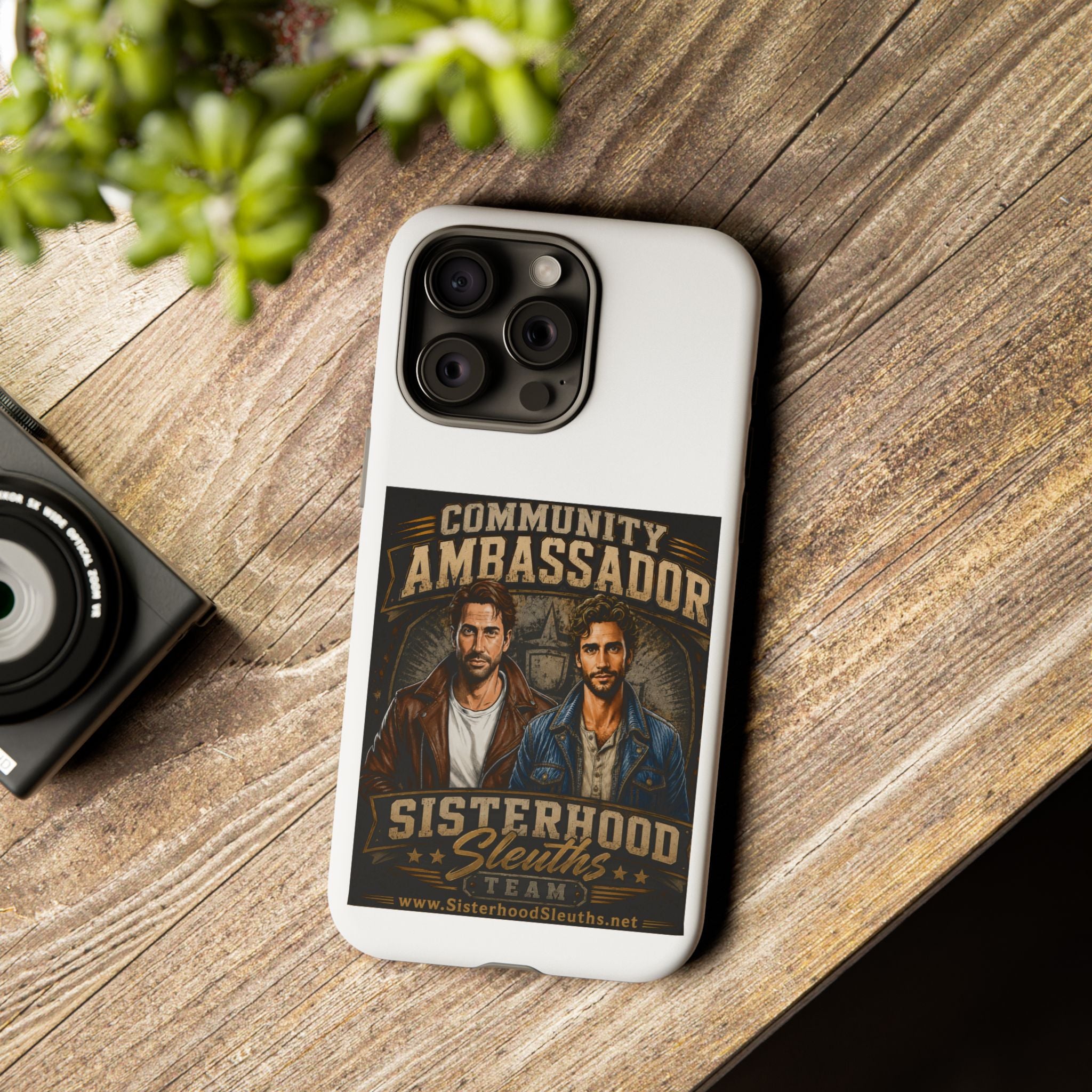 Community Ambassador Phone Case — Sisterhood Sleuths Team Protective Cover