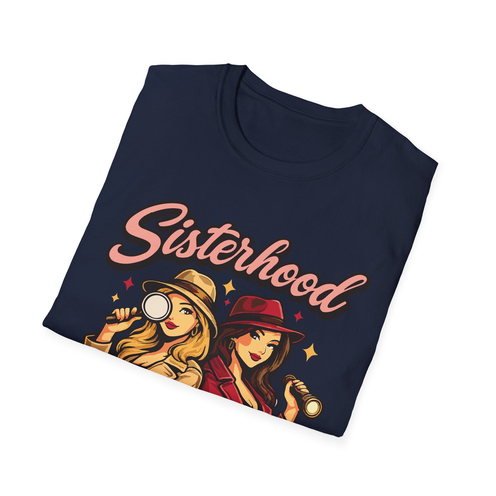 Sisterhood Sleuths T-Shirt — Detective Sisters Graphic Tee