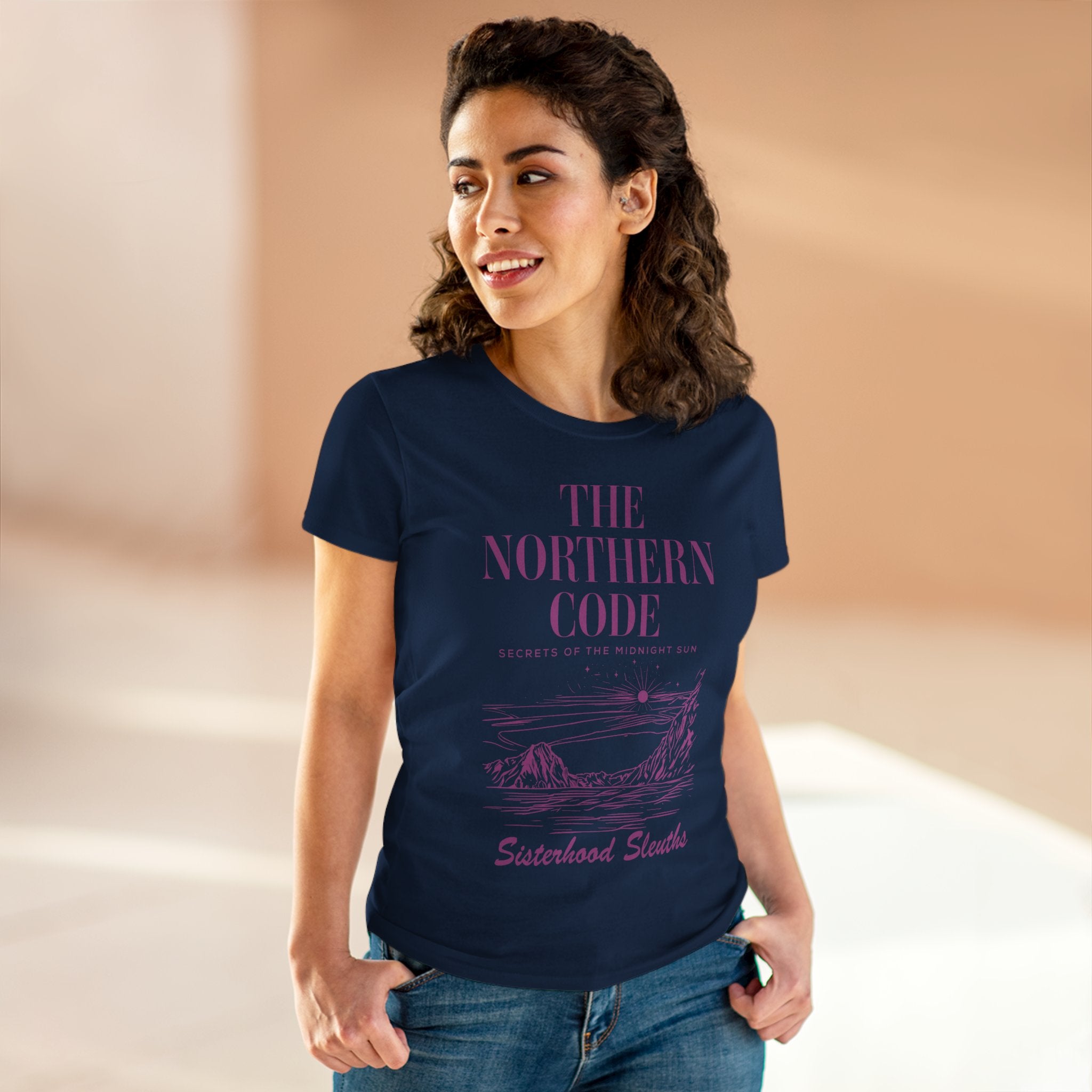 The Northern Code Tee — "Sisterhood Sleuths" Mystery Graphic Shirt