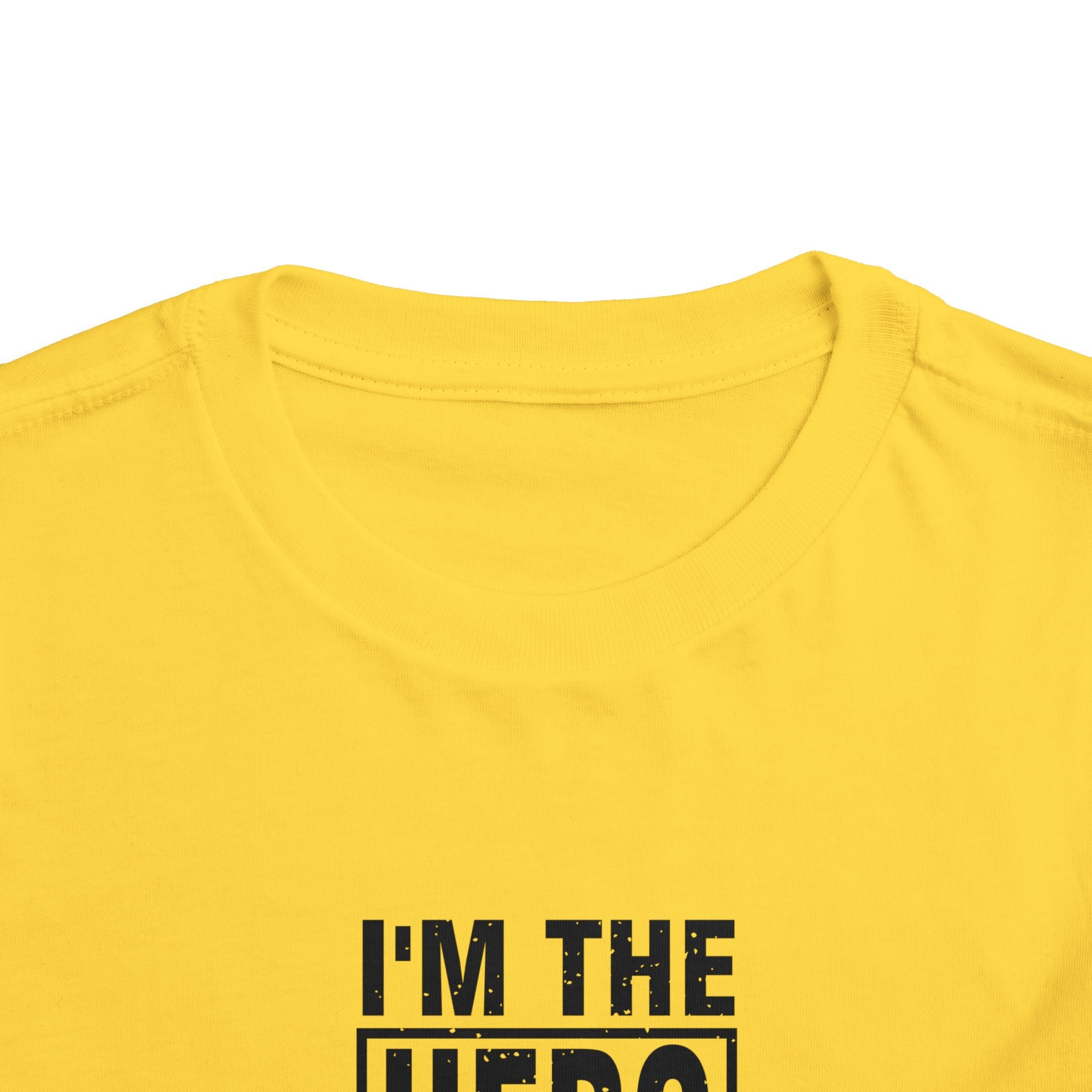 Toddler Tee — "I'm the Hero of My Own Story" Graphic Shirt