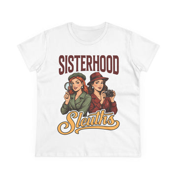 Sisterhood Sleuths Tee — Vintage Women Detectives Graphic T‑Shirt