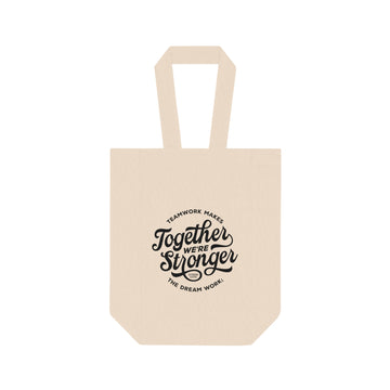 Double Wine Tote Bag, Wine Gift Bag, Wine Carrier