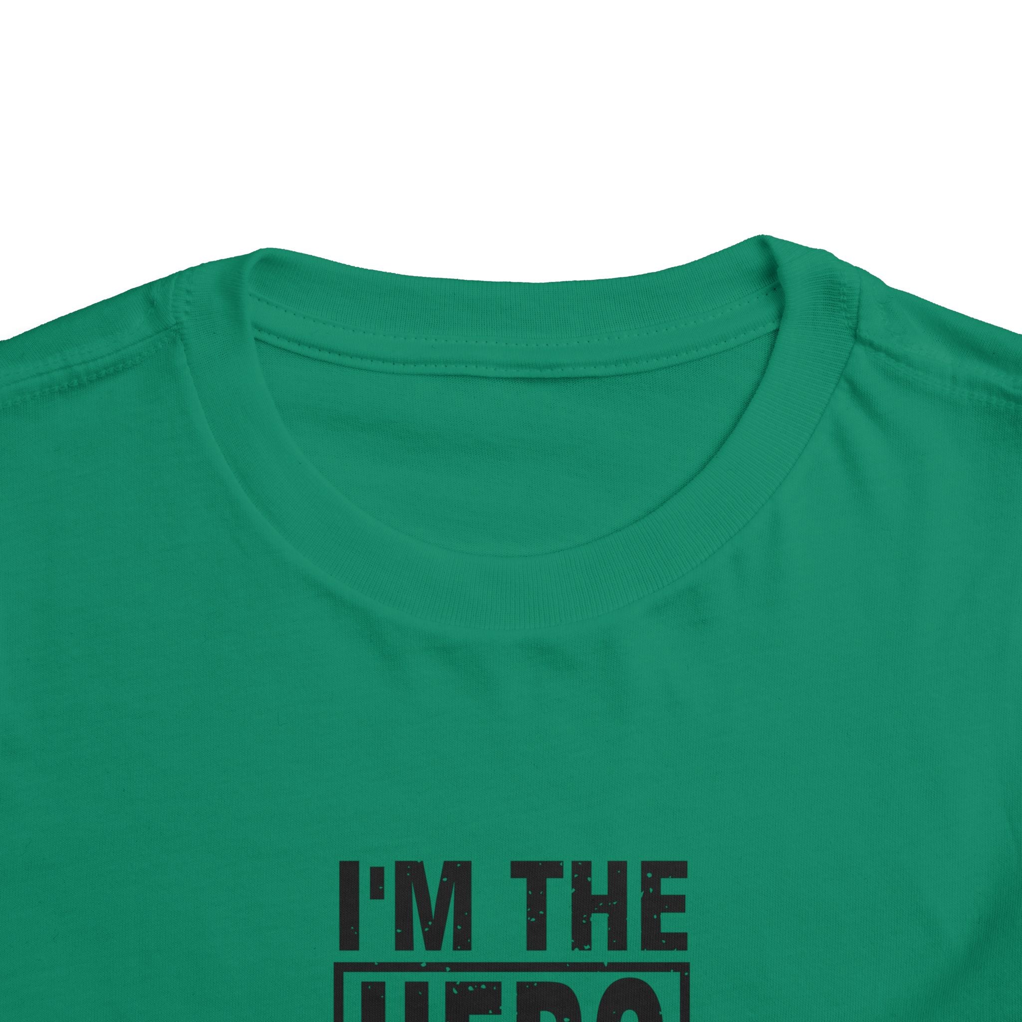 Toddler Tee — "I'm the Hero of My Own Story" Graphic Shirt