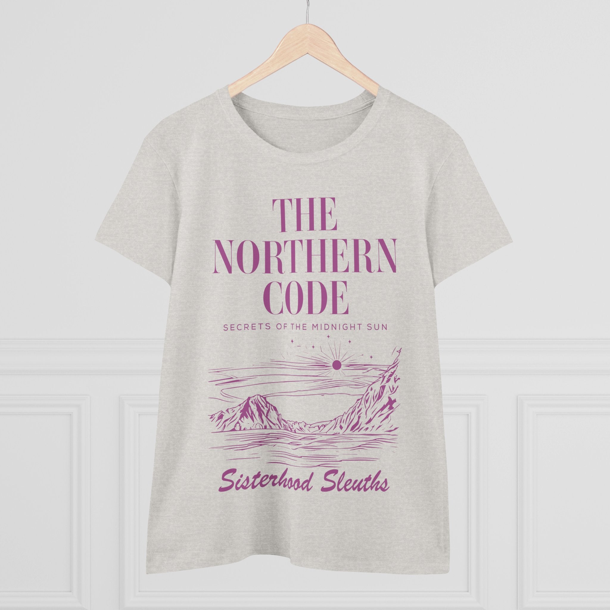 The Northern Code Tee — "Sisterhood Sleuths" Mystery Graphic Shirt