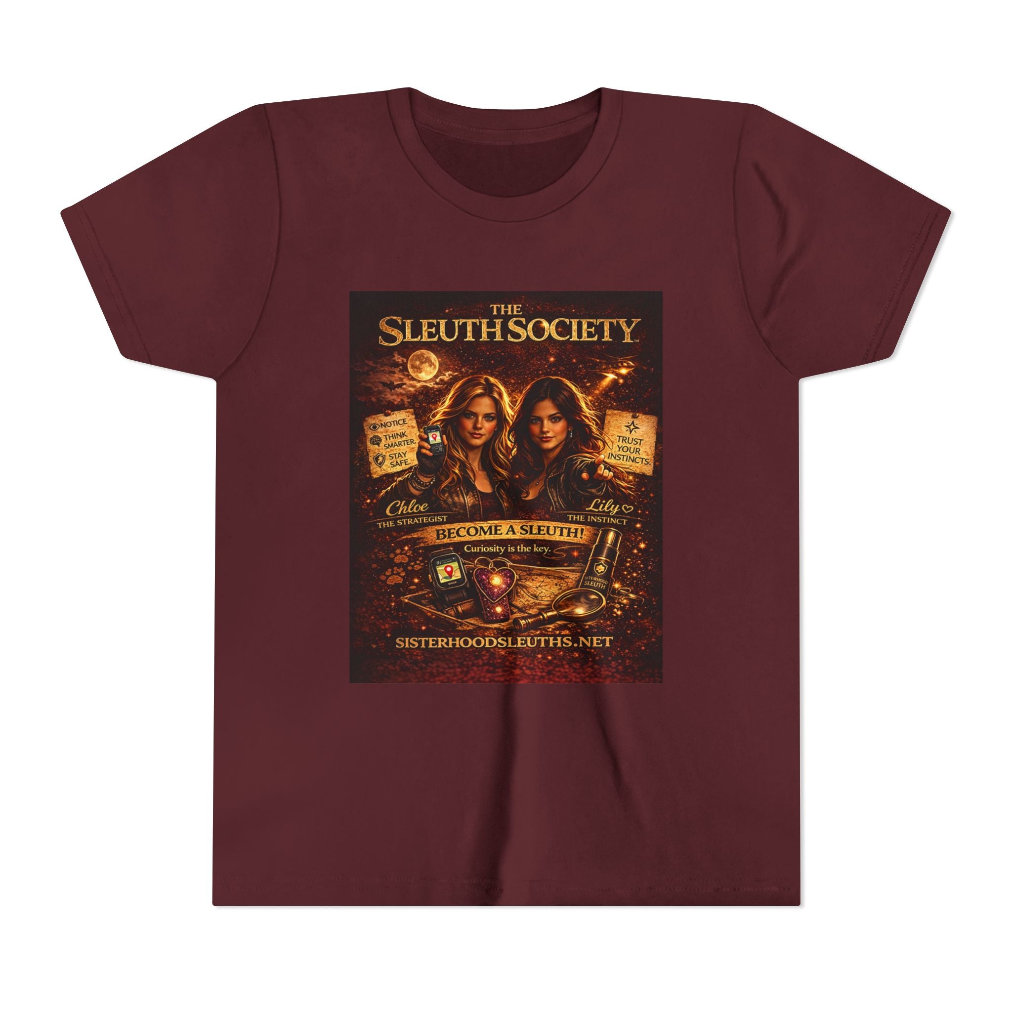 Youth Tee — The Sleuth Society Detective Club