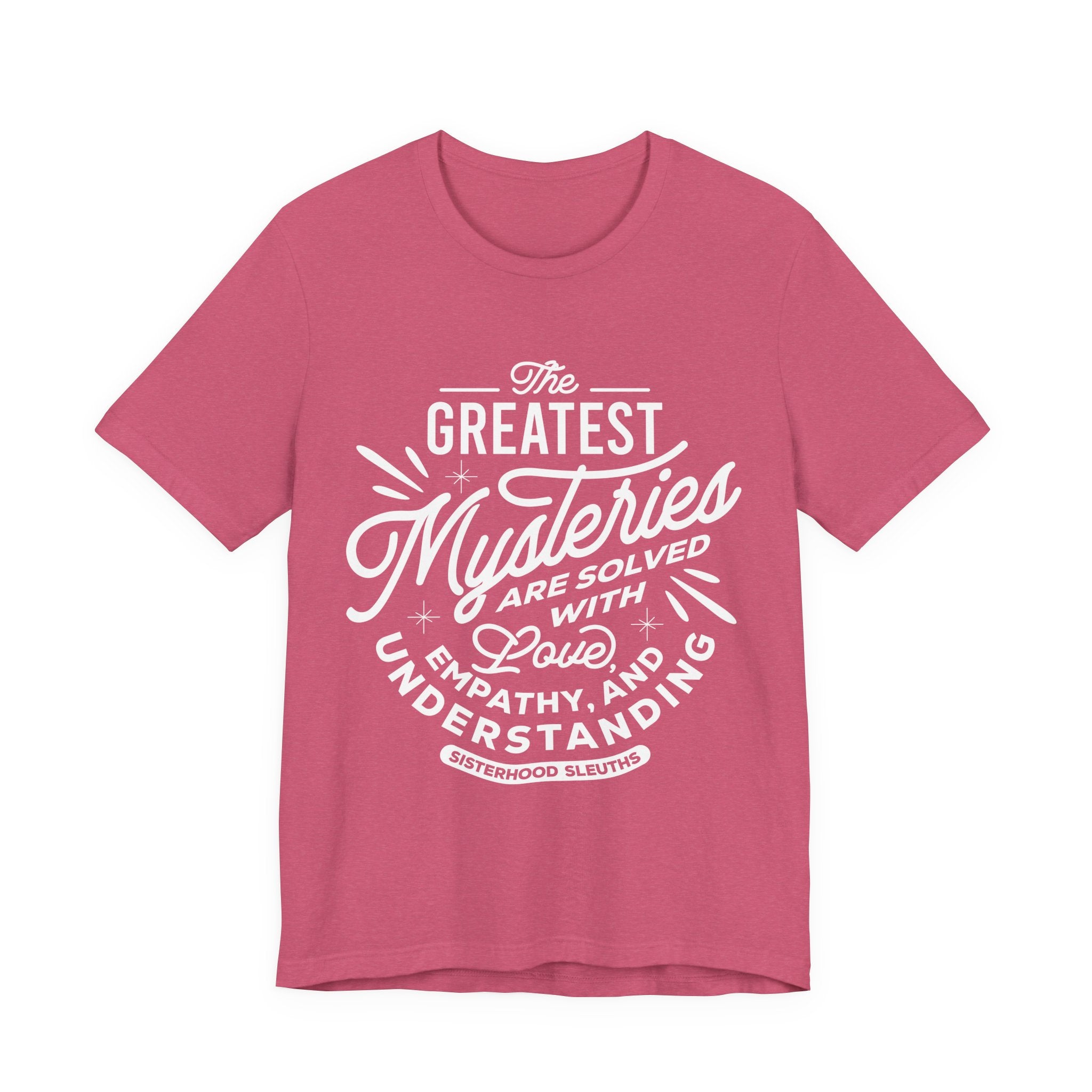 Empathy and Understanding Tee, Unisex Graphic Shirt, Motivational Quote T-Shirt