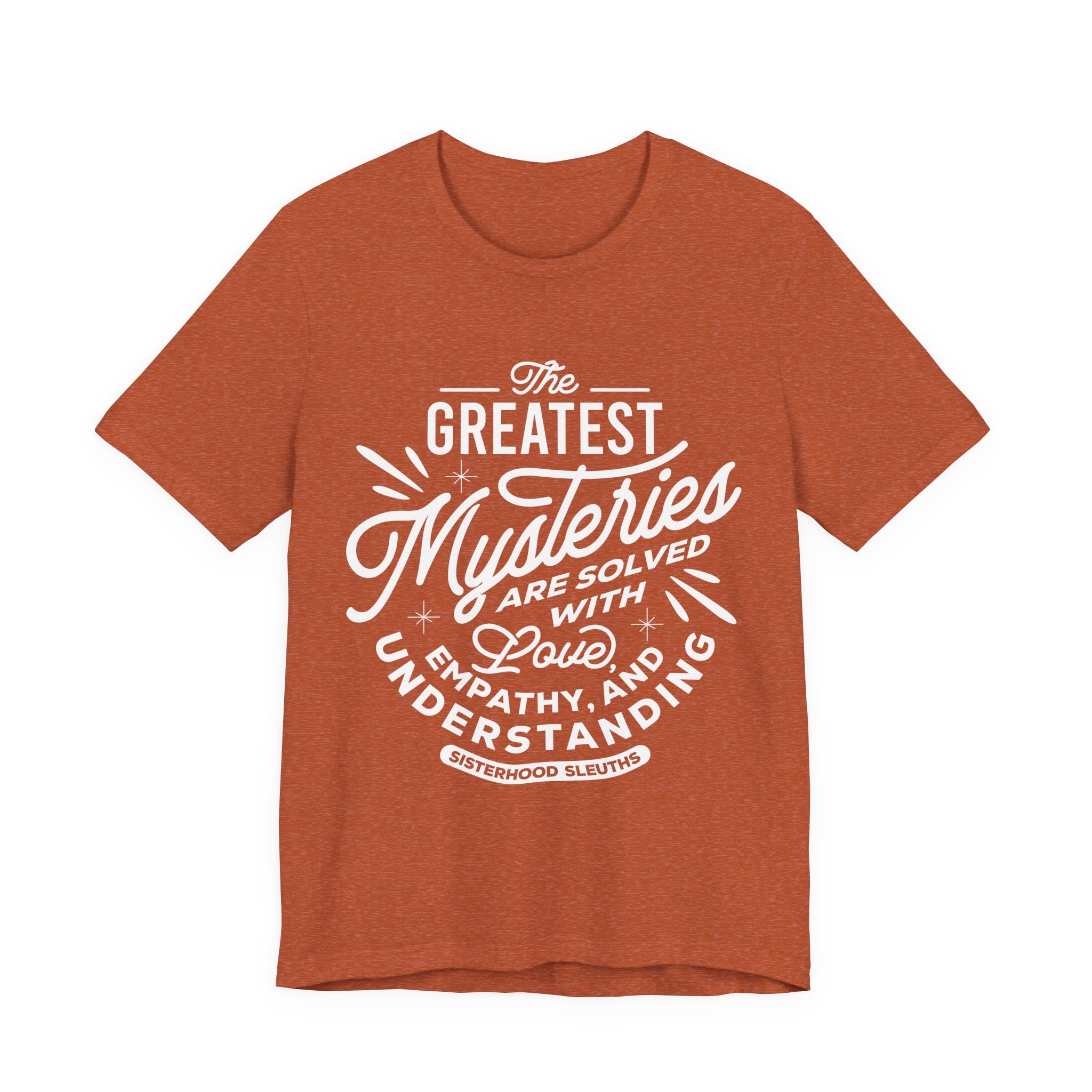 Empathy and Understanding Tee, Unisex Graphic Shirt, Motivational Quote T-Shirt