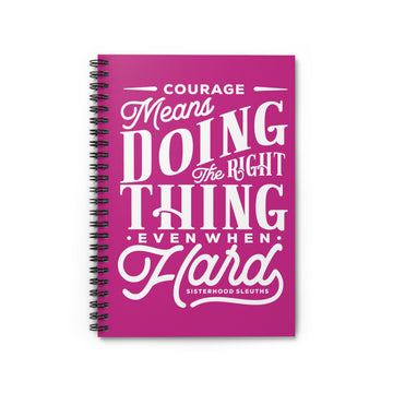 Empowering Spiral Notebook - Motivational Journal & Gift