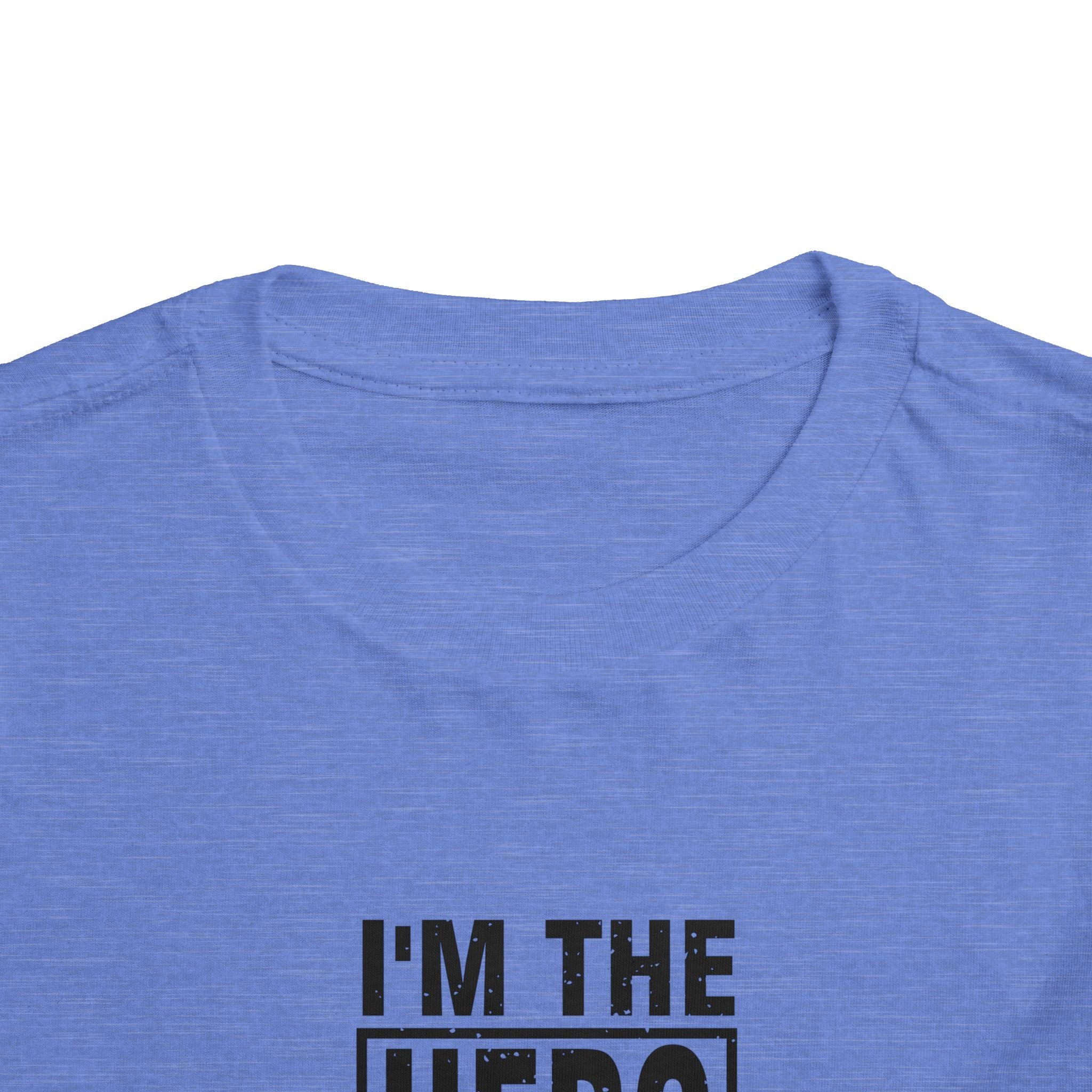 Toddler Tee — "I'm the Hero of My Own Story" Graphic Shirt