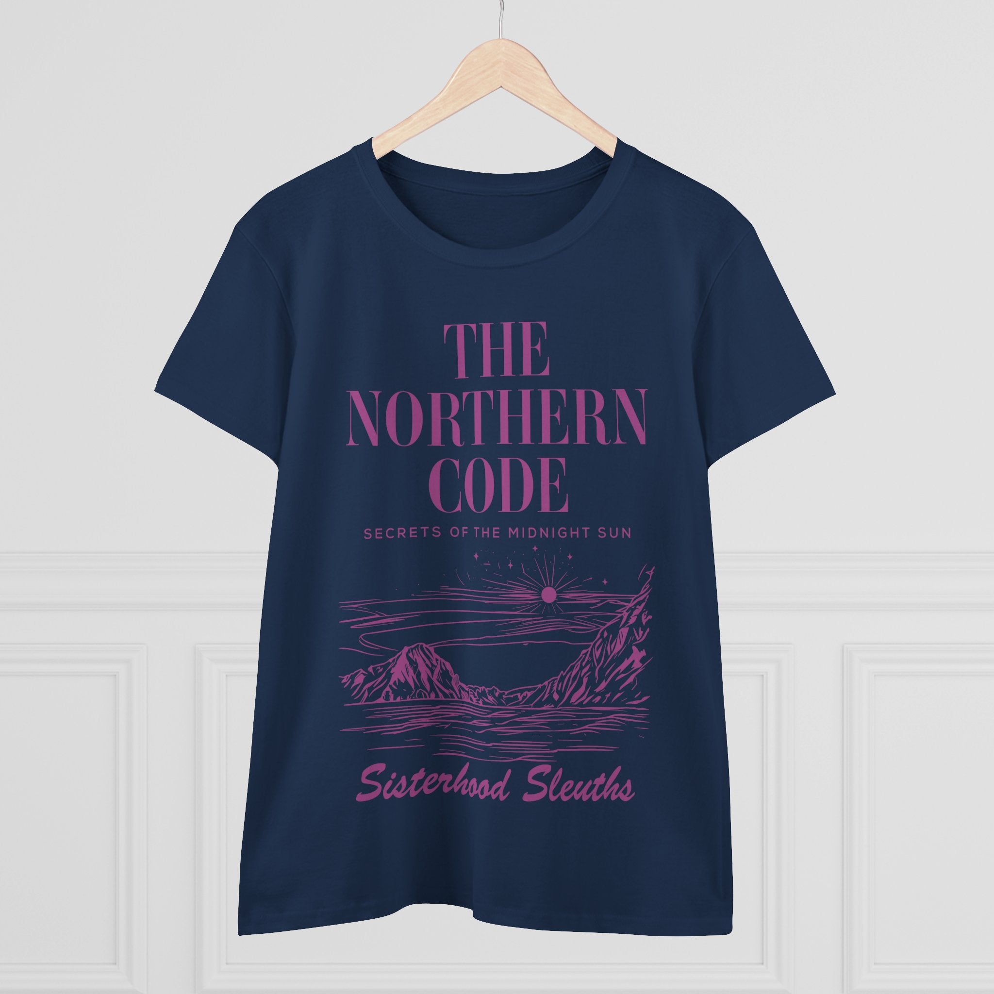 The Northern Code Tee — "Sisterhood Sleuths" Mystery Graphic Shirt