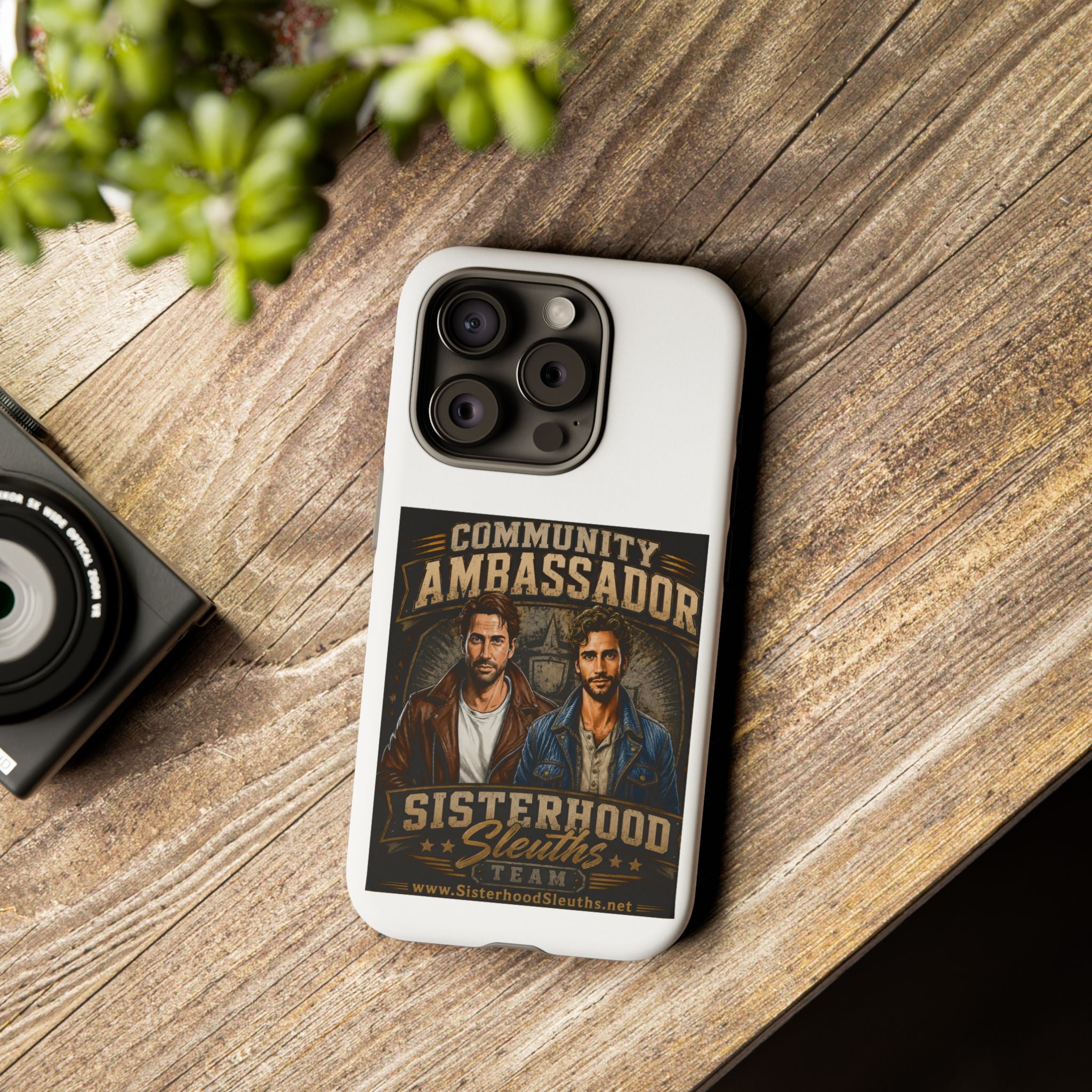 Community Ambassador Phone Case — Sisterhood Sleuths Team Protective Cover