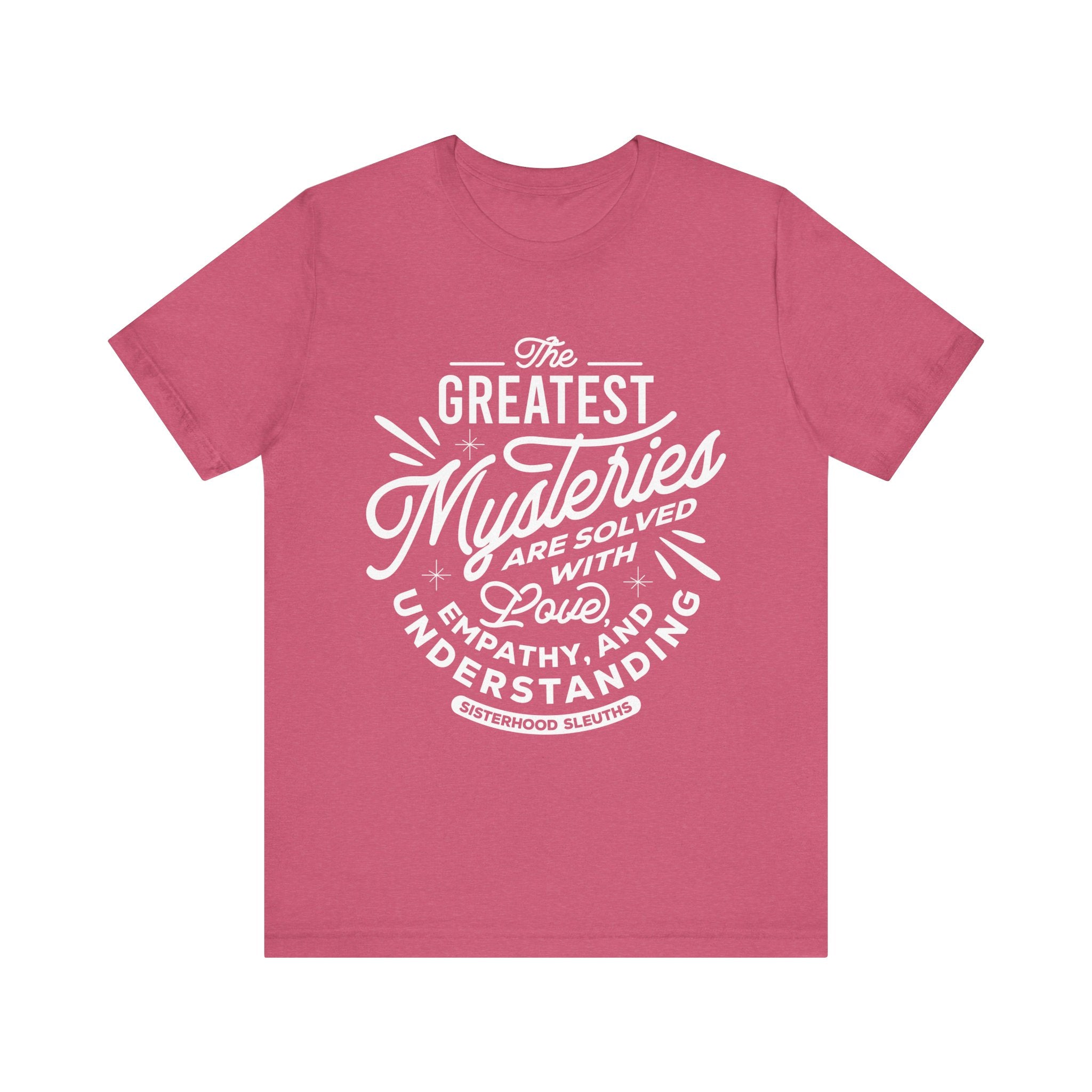 Empathy and Understanding Tee, Unisex Graphic Shirt, Motivational Quote T-Shirt
