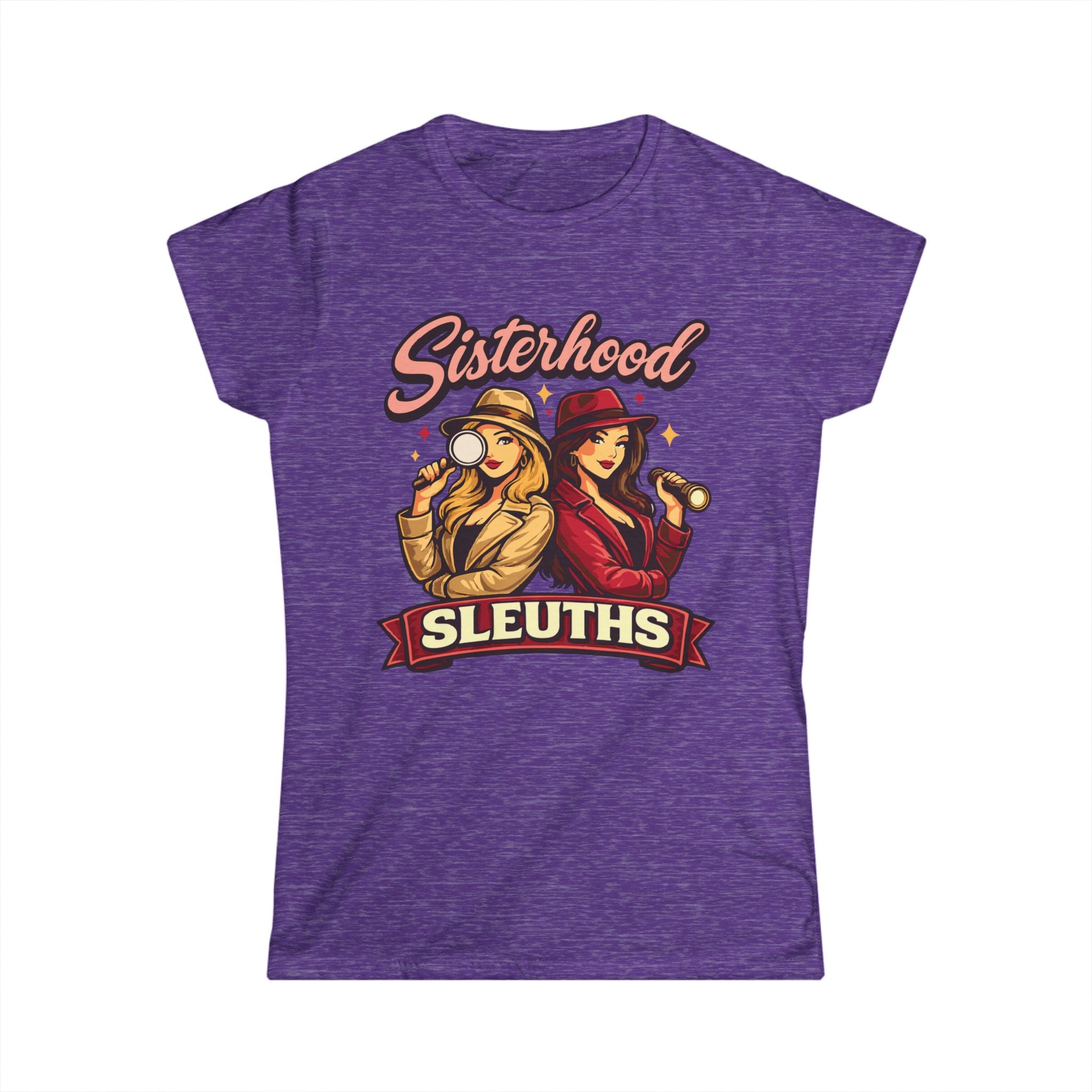 Sisterhood Sleuths Tee — Women’s Mystery Detective Graphic Shirt