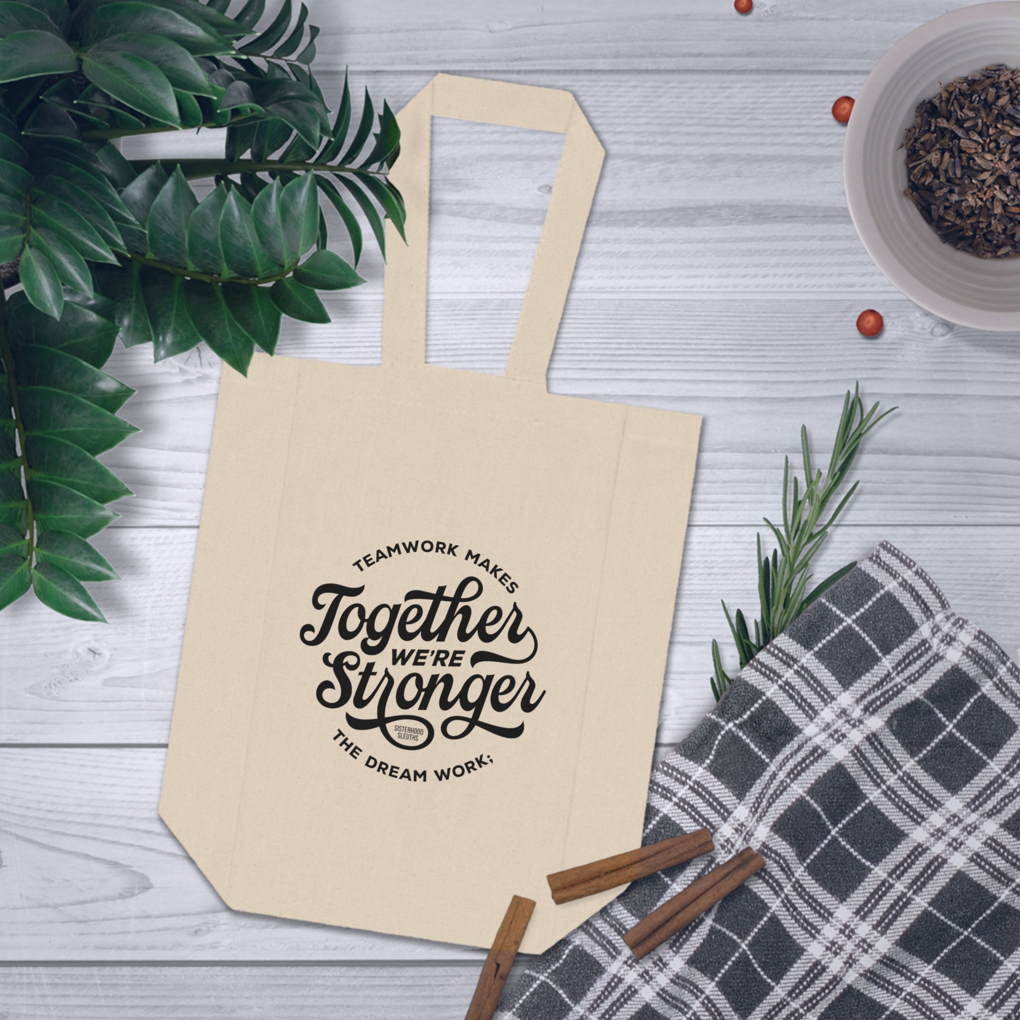 Double Wine Tote Bag, Wine Gift Bag, Wine Carrier