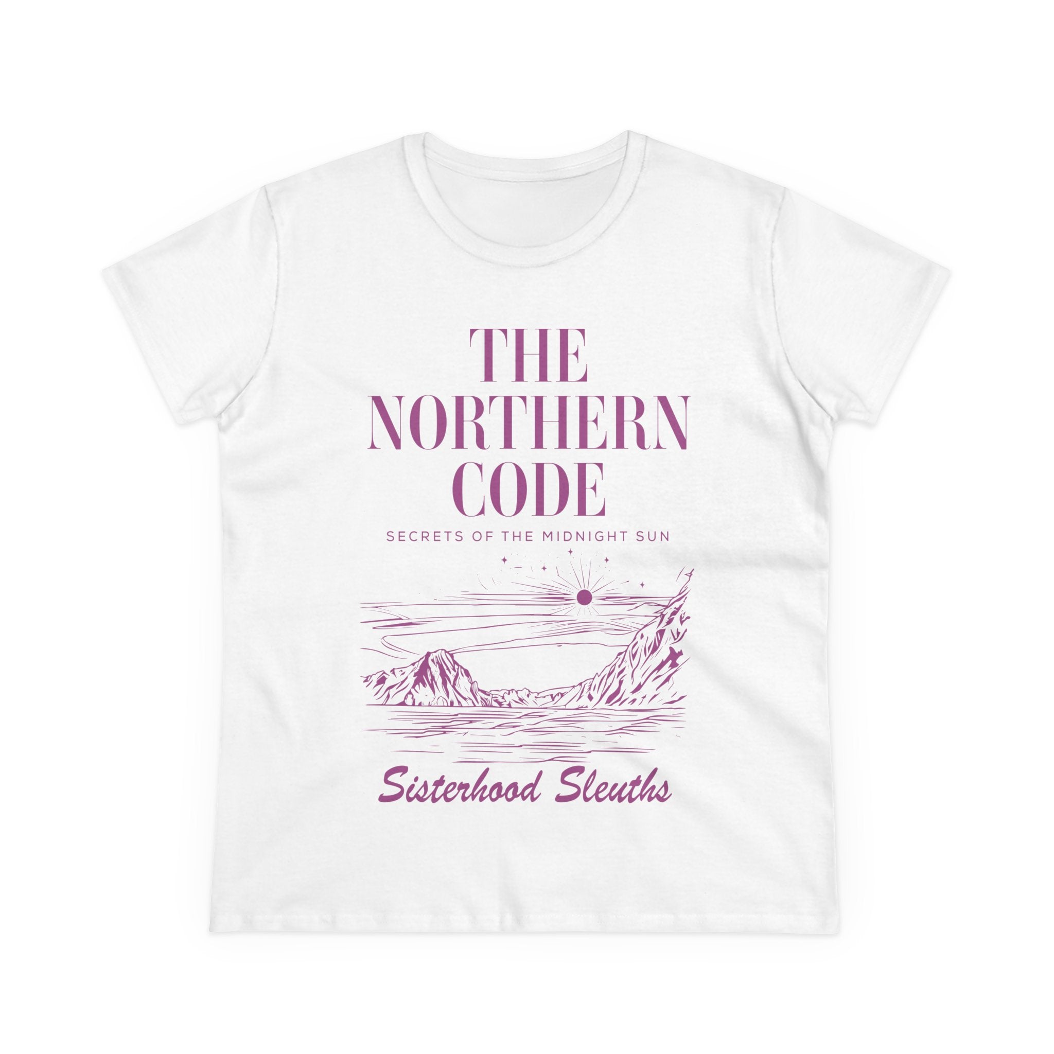 The Northern Code Tee — "Sisterhood Sleuths" Mystery Graphic Shirt
