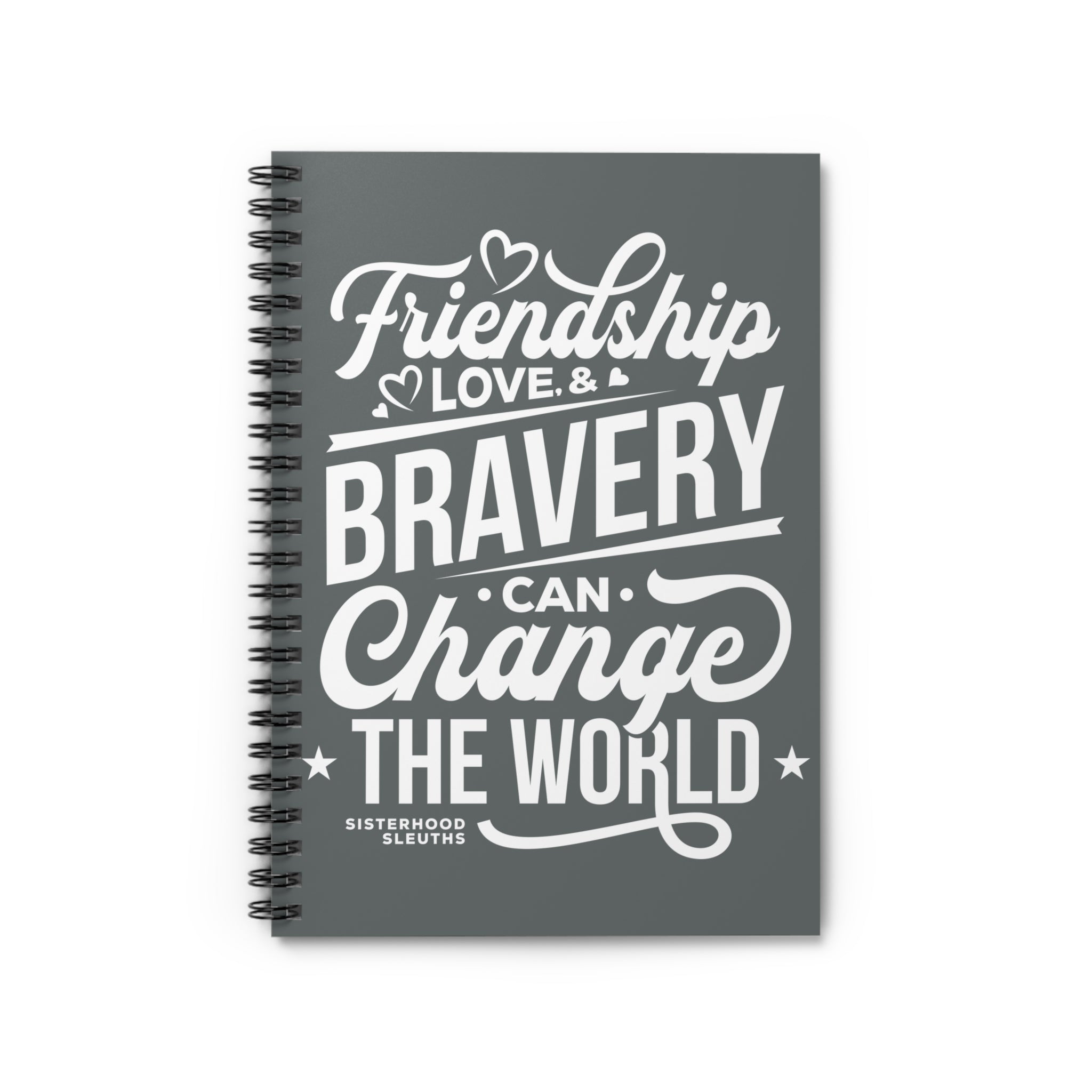Empowering Spiral Notebook - Motivational Journal & Gift