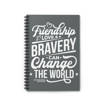 Empowering Spiral Notebook - Motivational Journal & Gift