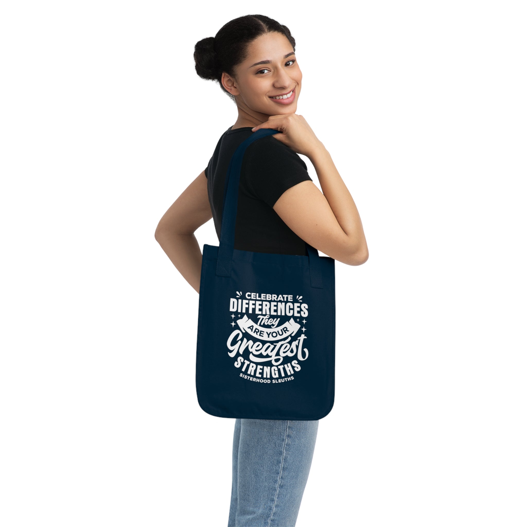 Celebrate Differences Tote Bag, Eco-Friendly Canvas Bag