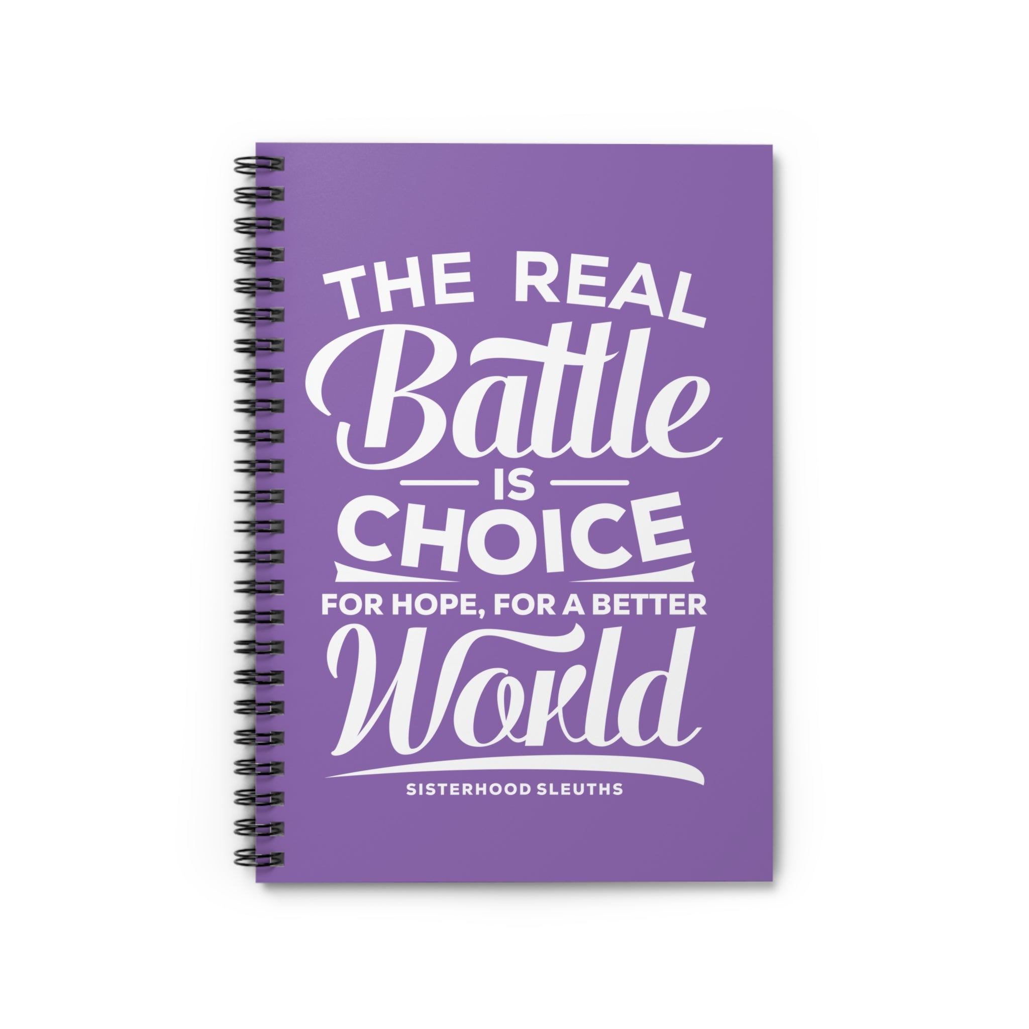 Empowering Spiral Notebook - Motivational Journal & Gift