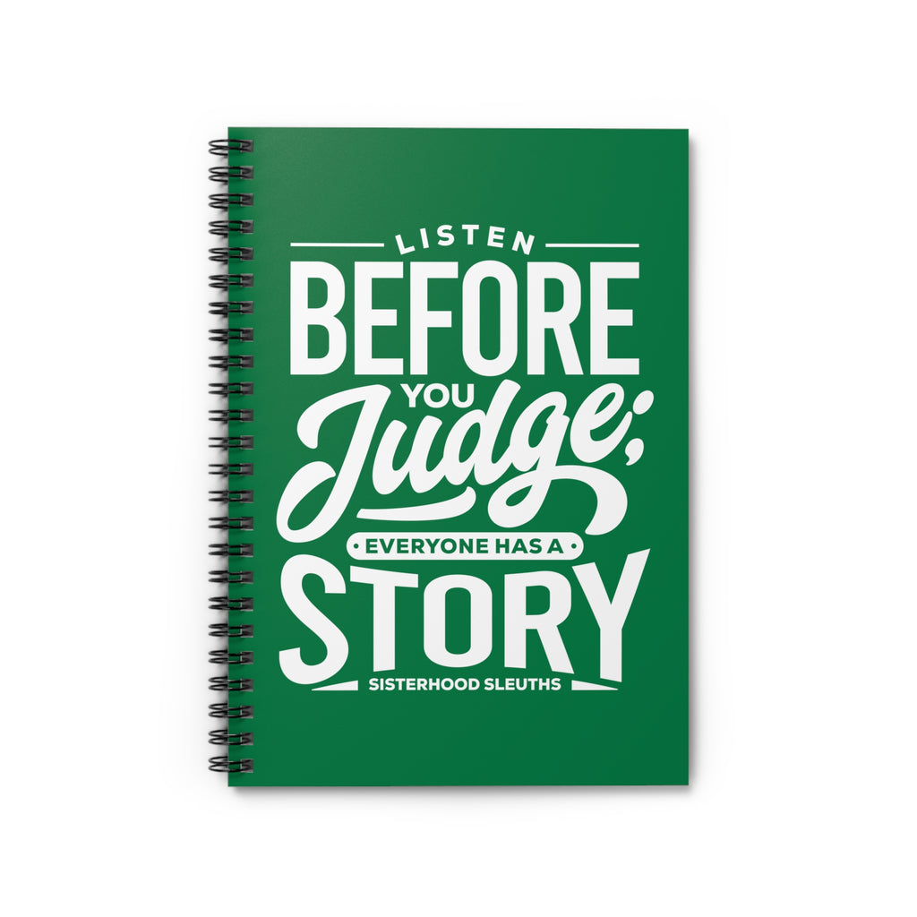 Empowering Spiral Notebook - Motivational Journal & Gift