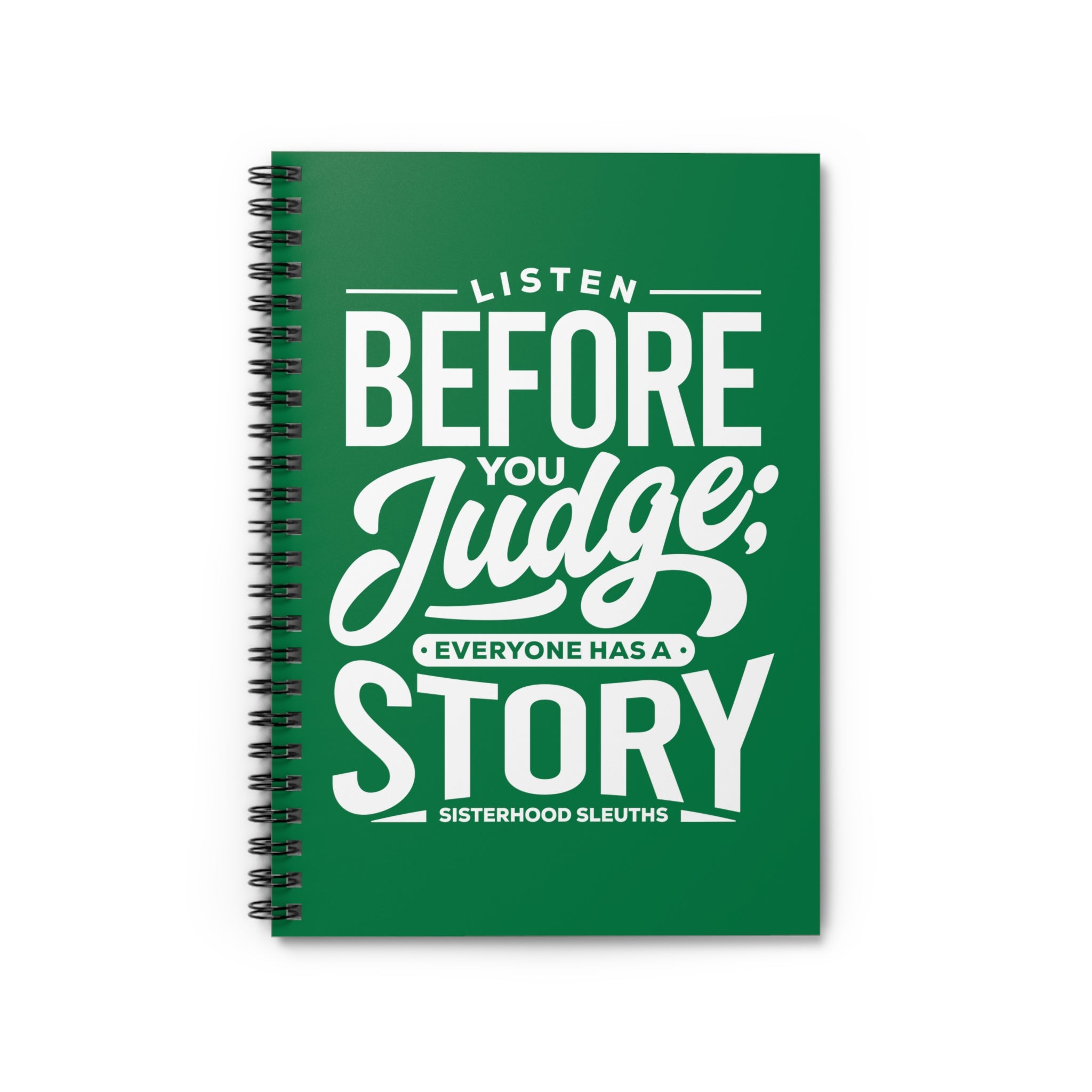 Empowering Spiral Notebook - Motivational Journal & Gift