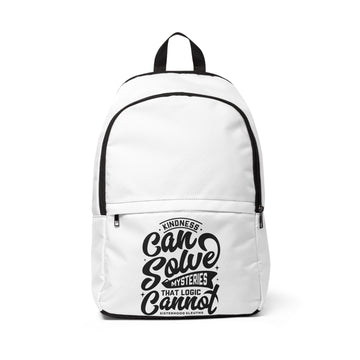 Kindness Can Solve Mysteries That Logic Cannot - Backpack