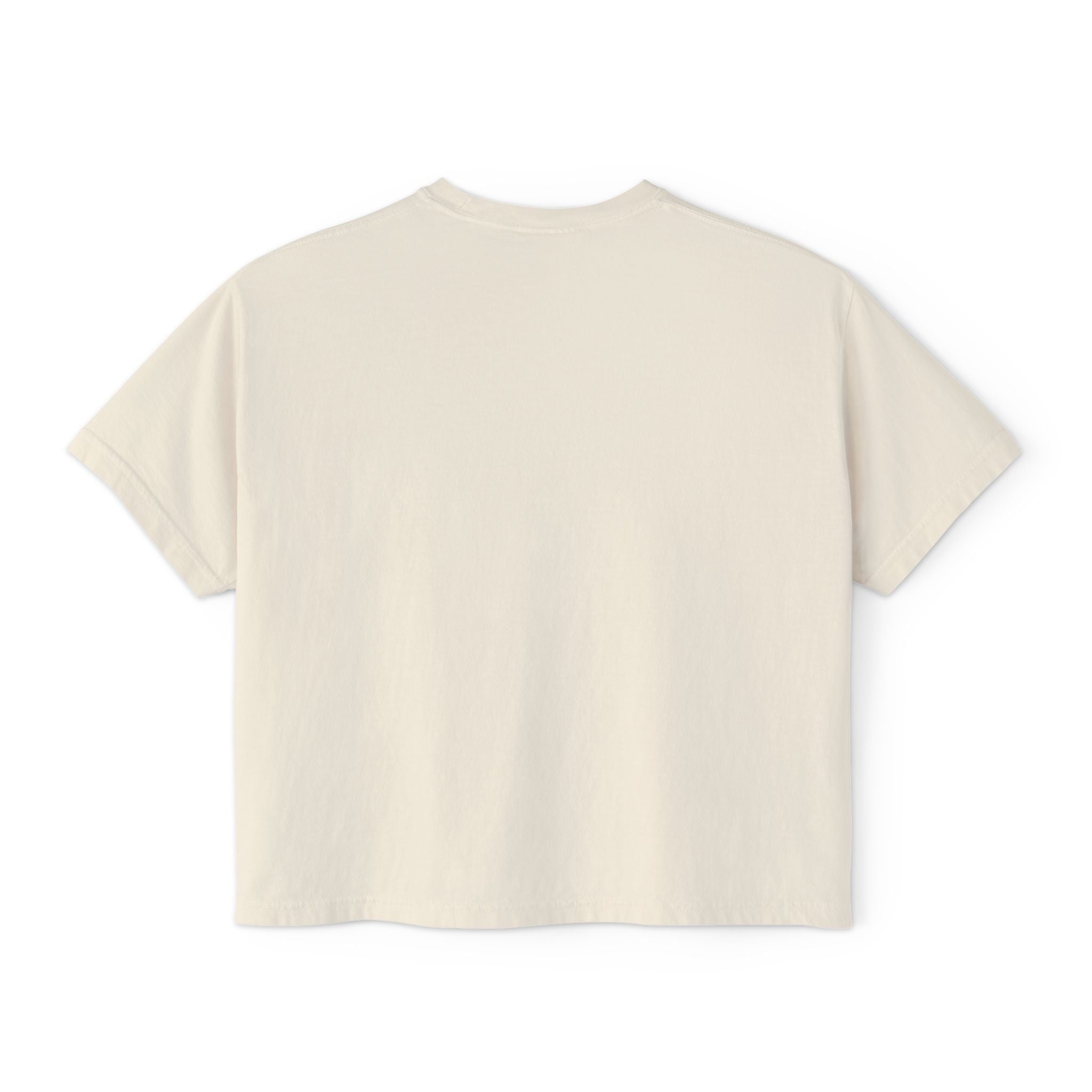 Friendship & Bravery Boxy Tee — "Friendship, Love & Bravery Can Change the World"